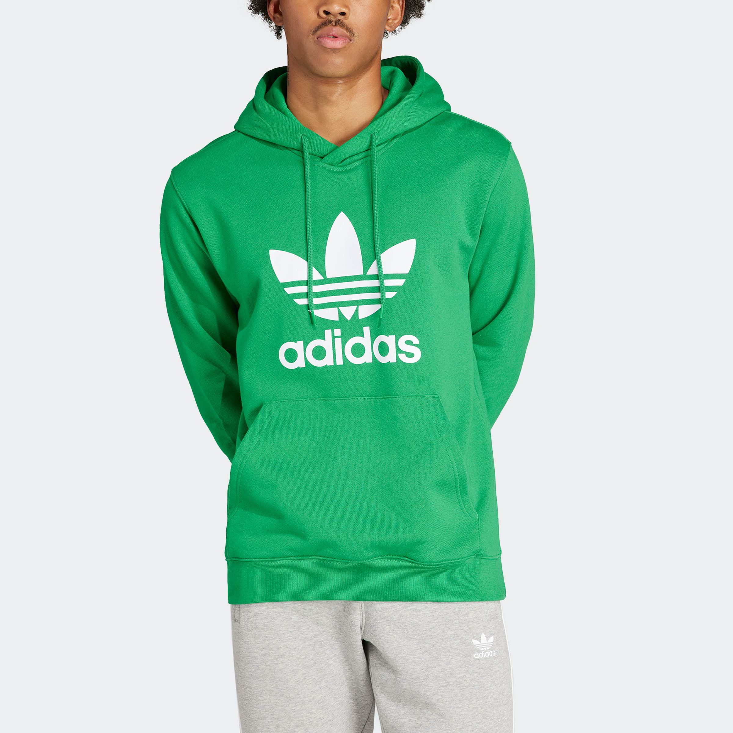 adidas Originals Hoodie TREFOIL HOODY Hoodie, sweatshirt met grote logo-opdruk