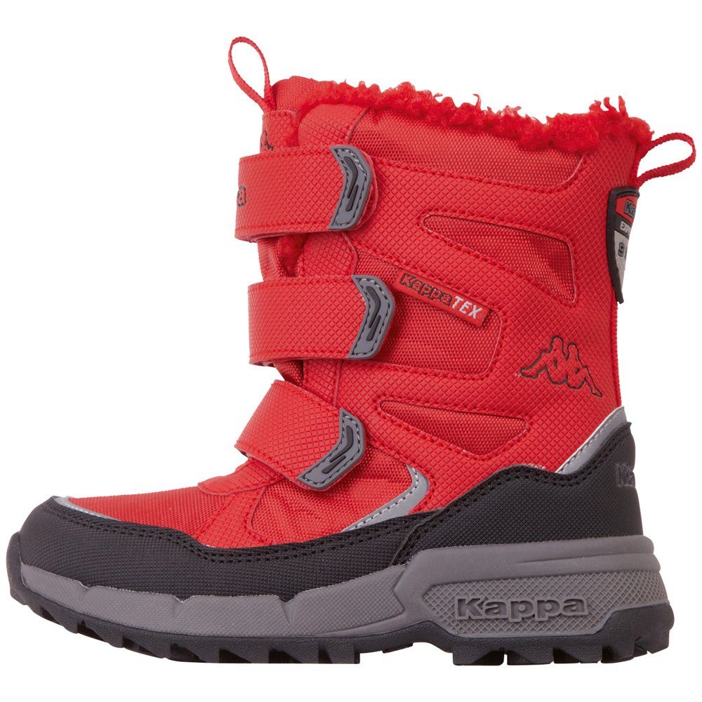 Kappa Winterlaarzen - waterbestendig, windwerend & ademend wandelen & outdoor maat 31 EU rood