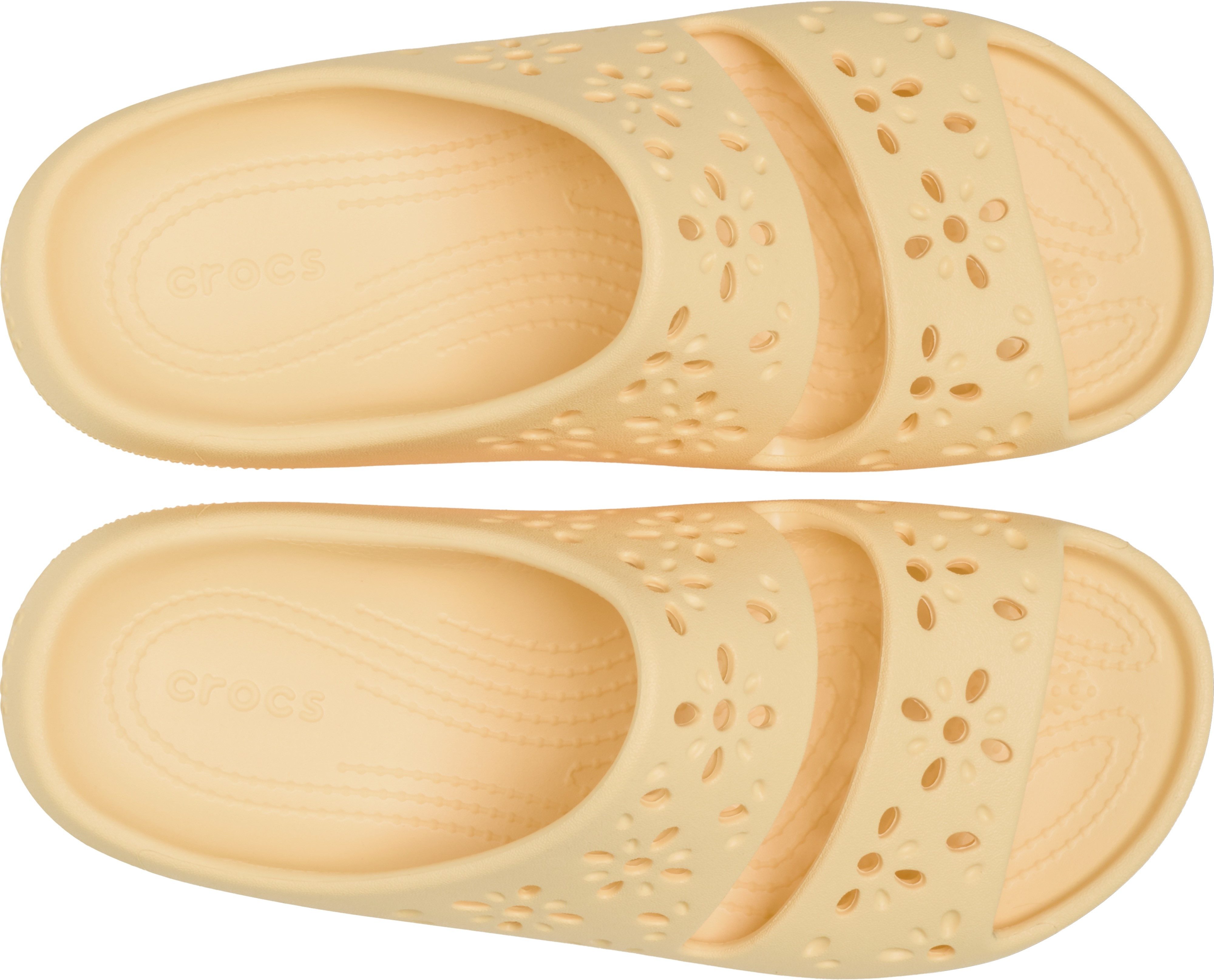 Crocs Badslippers Classic Floral Cut Out Sandal