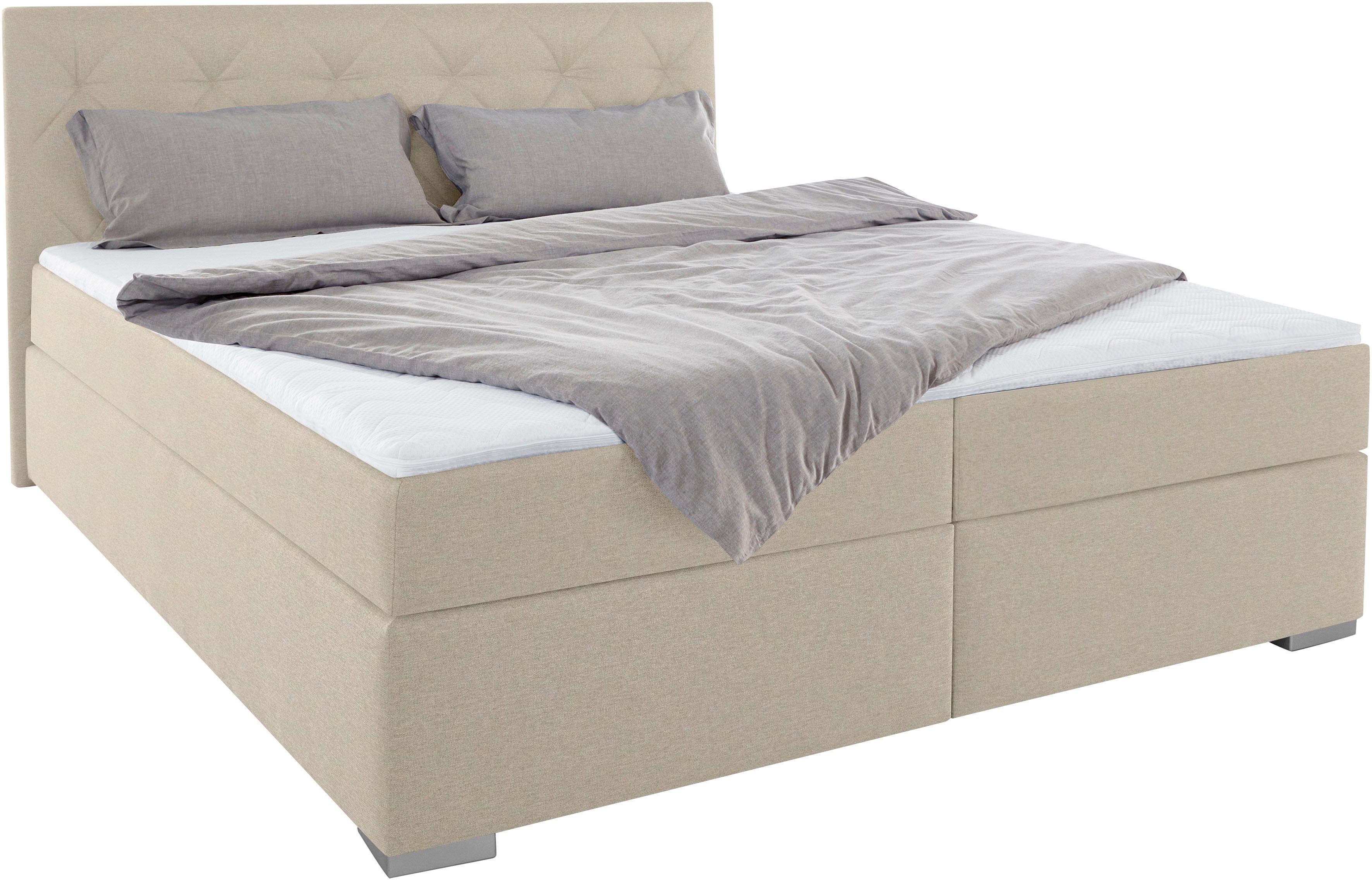 INOSIGN Boxspring Tynan optioneel met bedbox, verkrijgbaar in h2, h3 & h4