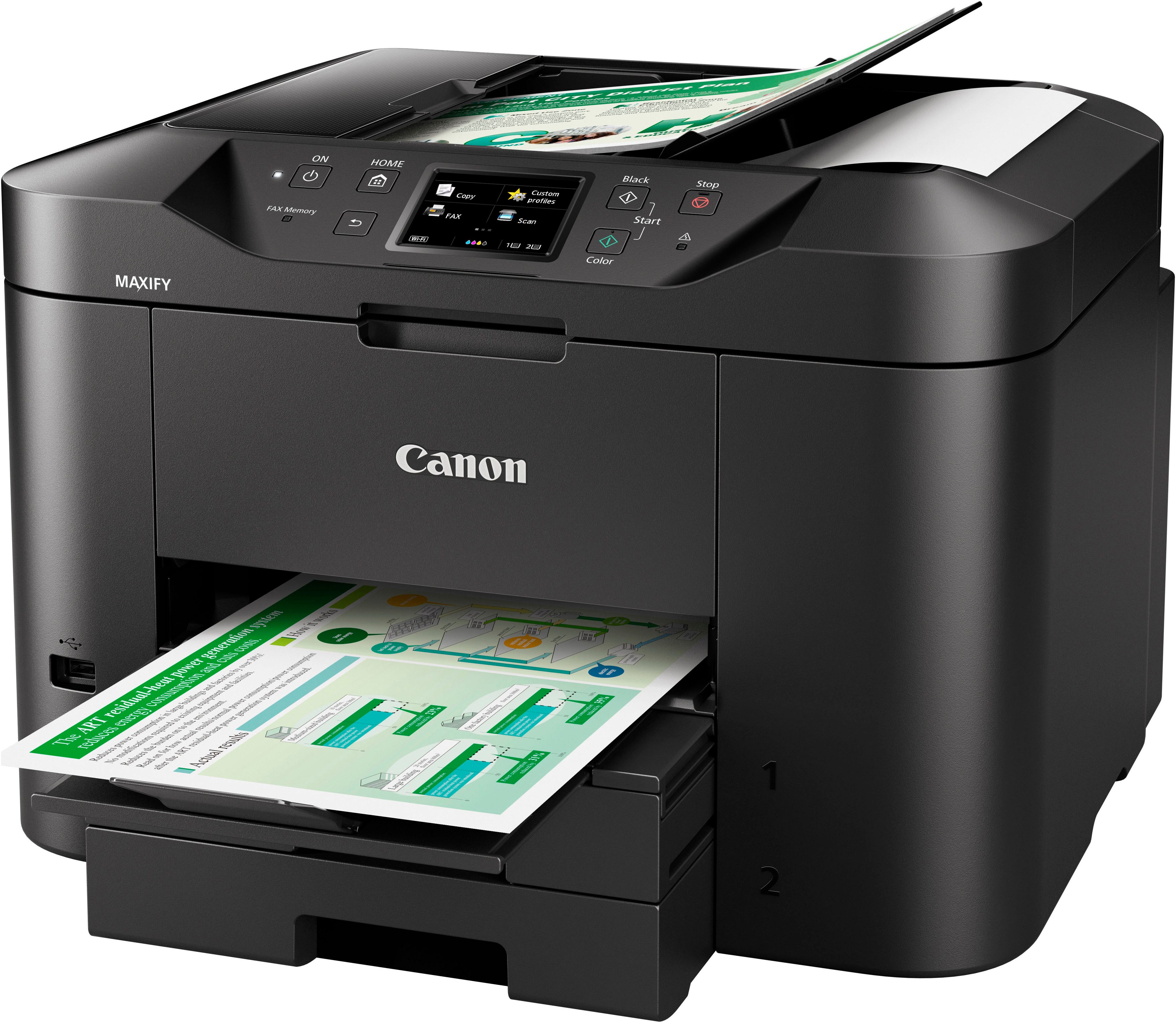 Canon All-in-oneprinter MAXIFY MB2750 Kleur-multifunctiesysteem voor het thuiskantoor