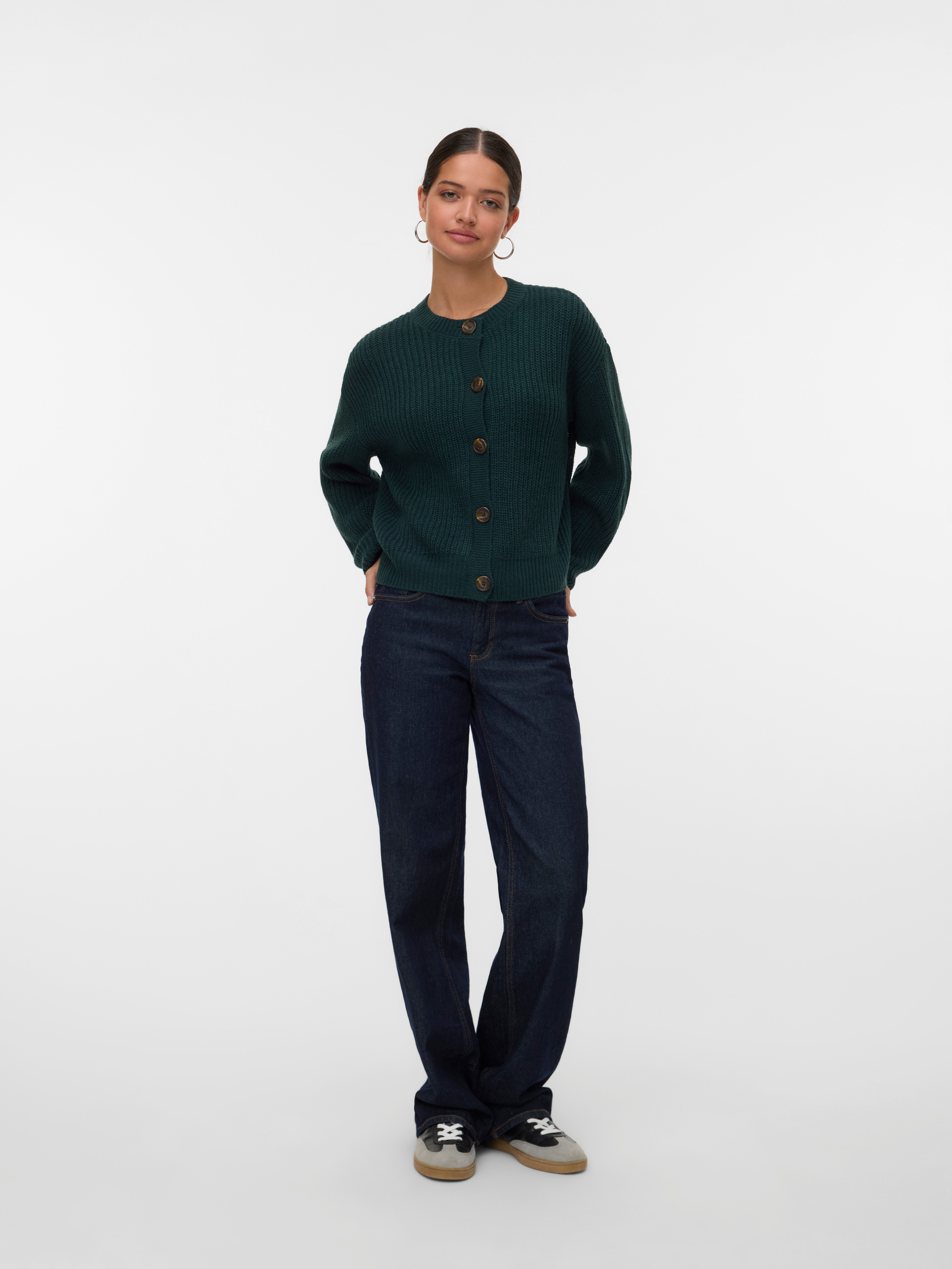 Vero Moda Vest VMLEA LS O-NECK CARDIGAN NOOS