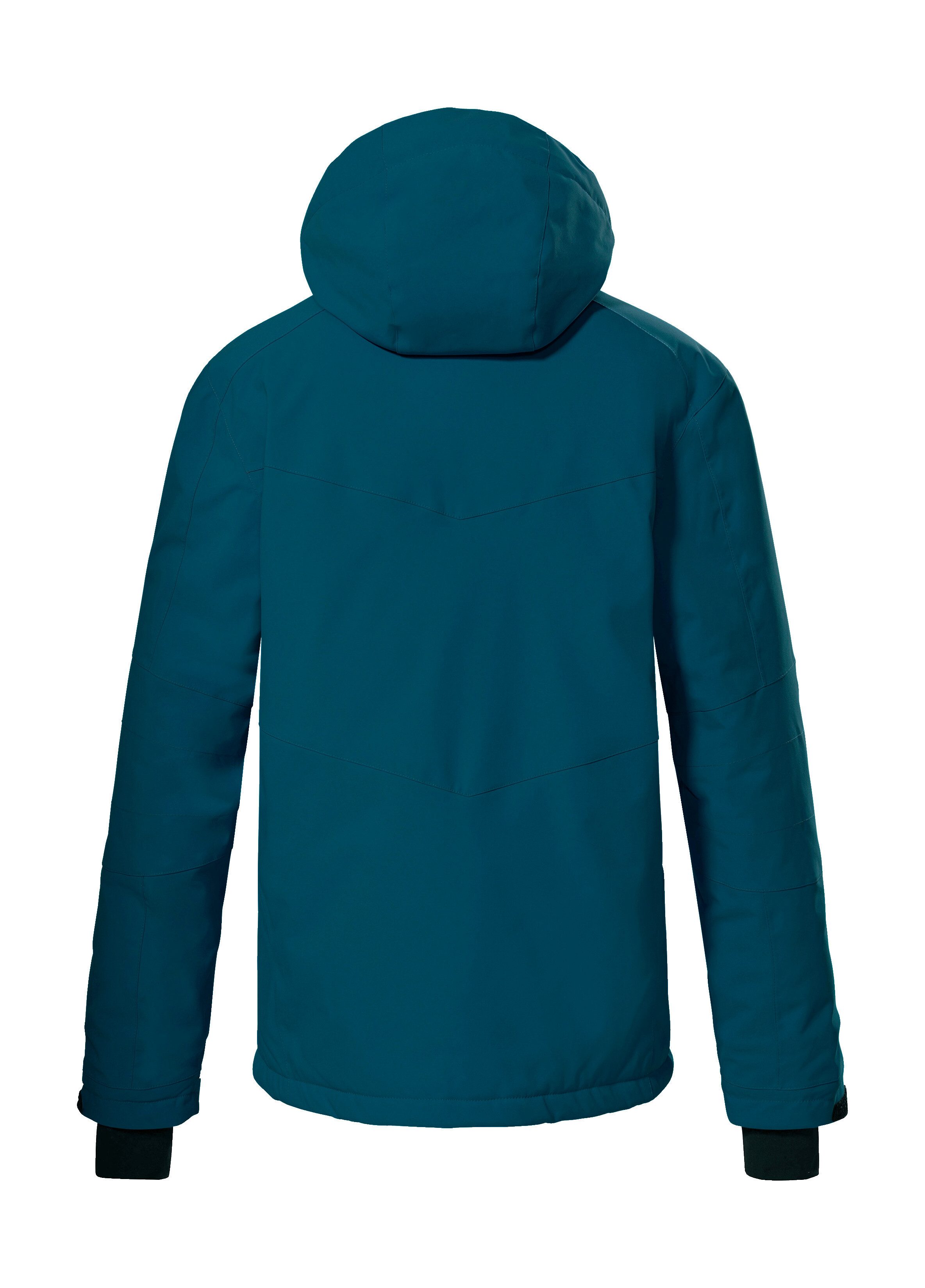 Killtec Ski-jack KSW 44 MN SKI JCKT Waterdichte, ademende functionele jas met afneembare capuchon