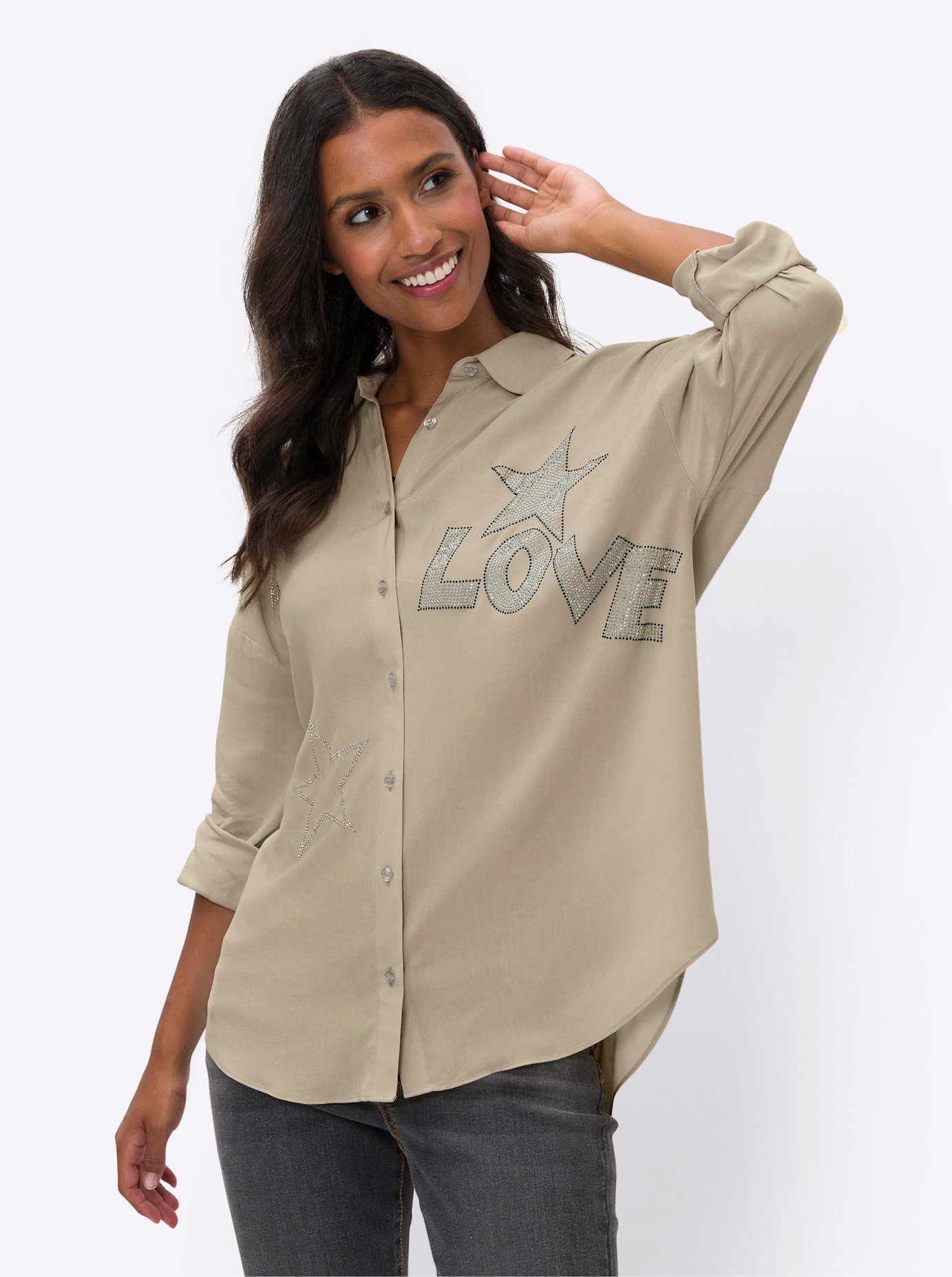 heine Overhemdblouse
