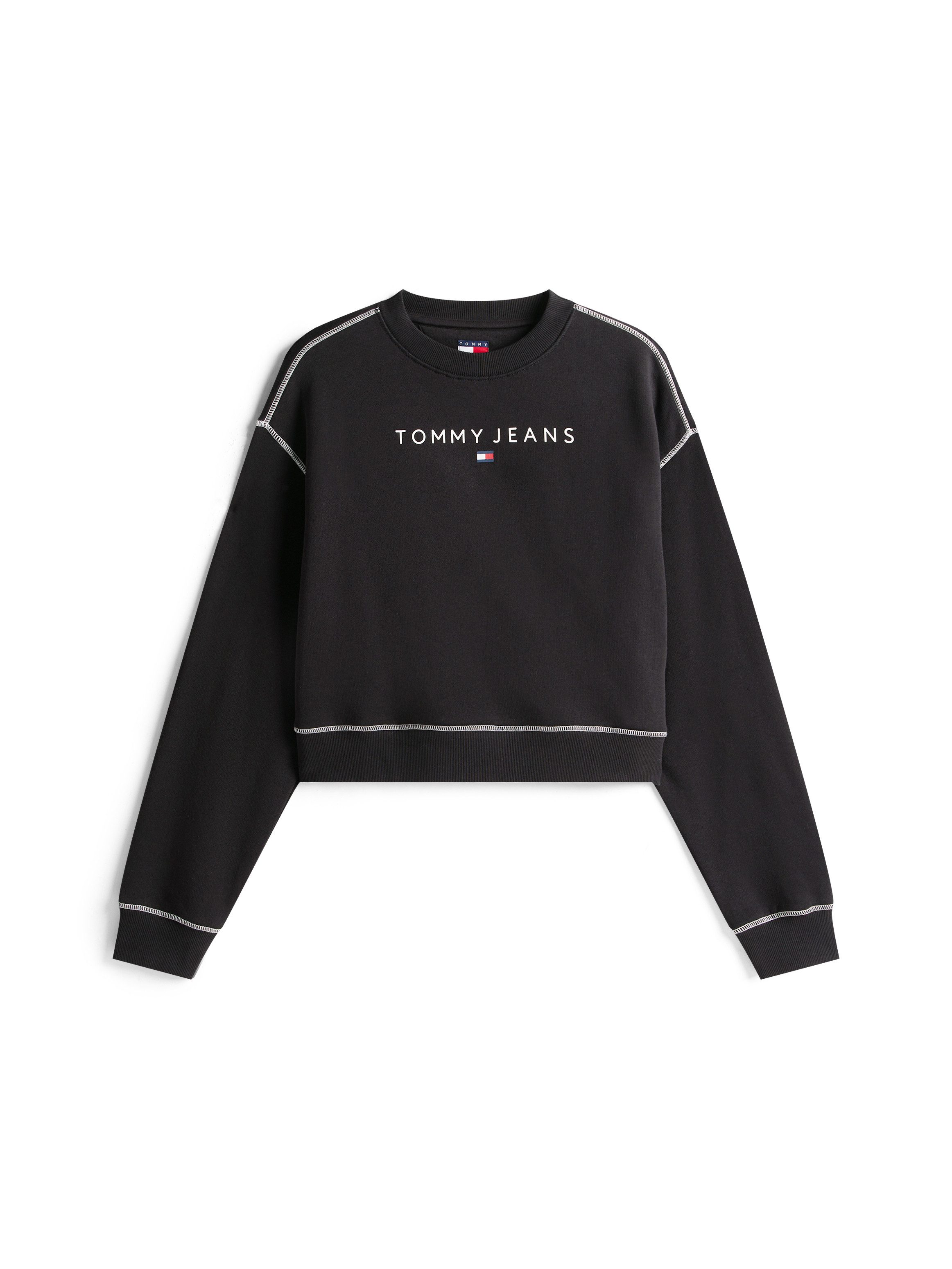 TOMMY JEANS Sweatshirt TJW RLX CRP STITCH LINEAR CREW