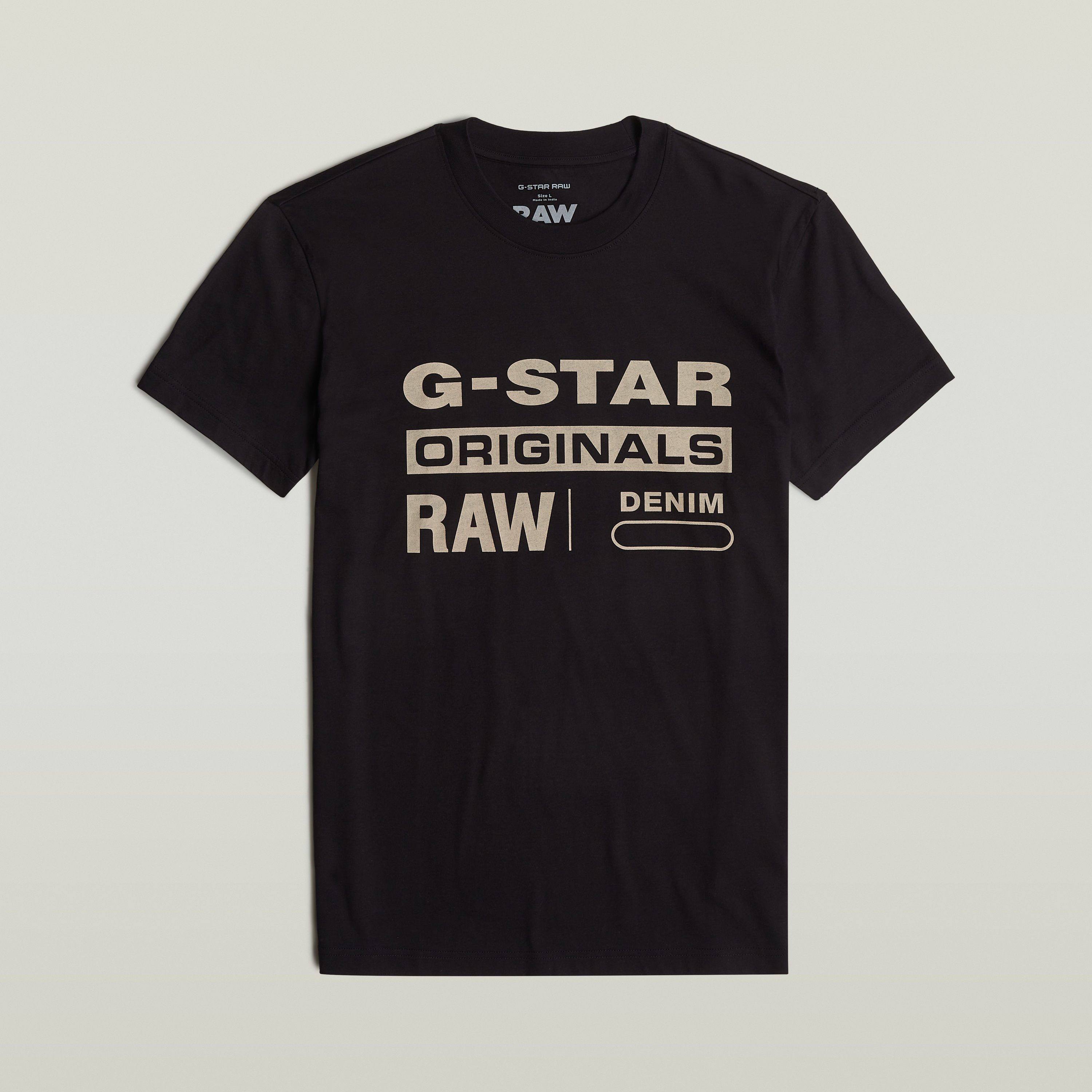 G-Star RAW T-shirt Originals met grote frontprint