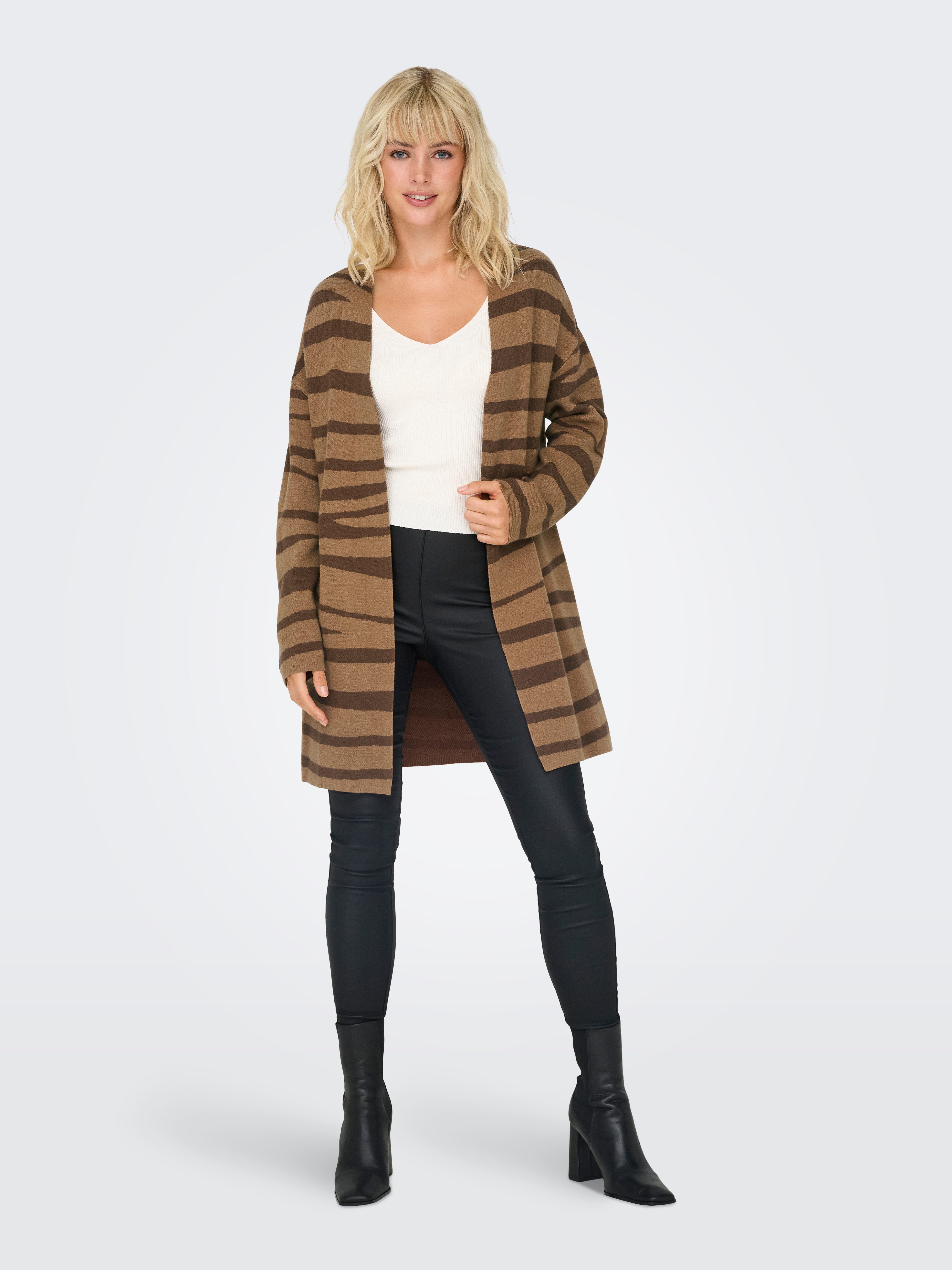 Only Vest ONLFRIDA LIFE LS OPEN CARDIGAN CC KNT