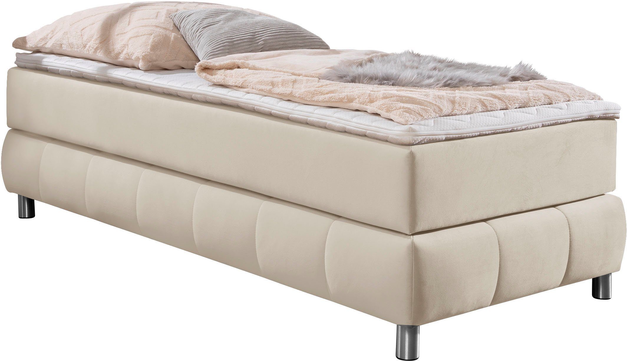 andas Boxspring Salo Zonder hoofdbord, incl. matrastopper, ook in extra lange versie 220 cm verkrijgbaar