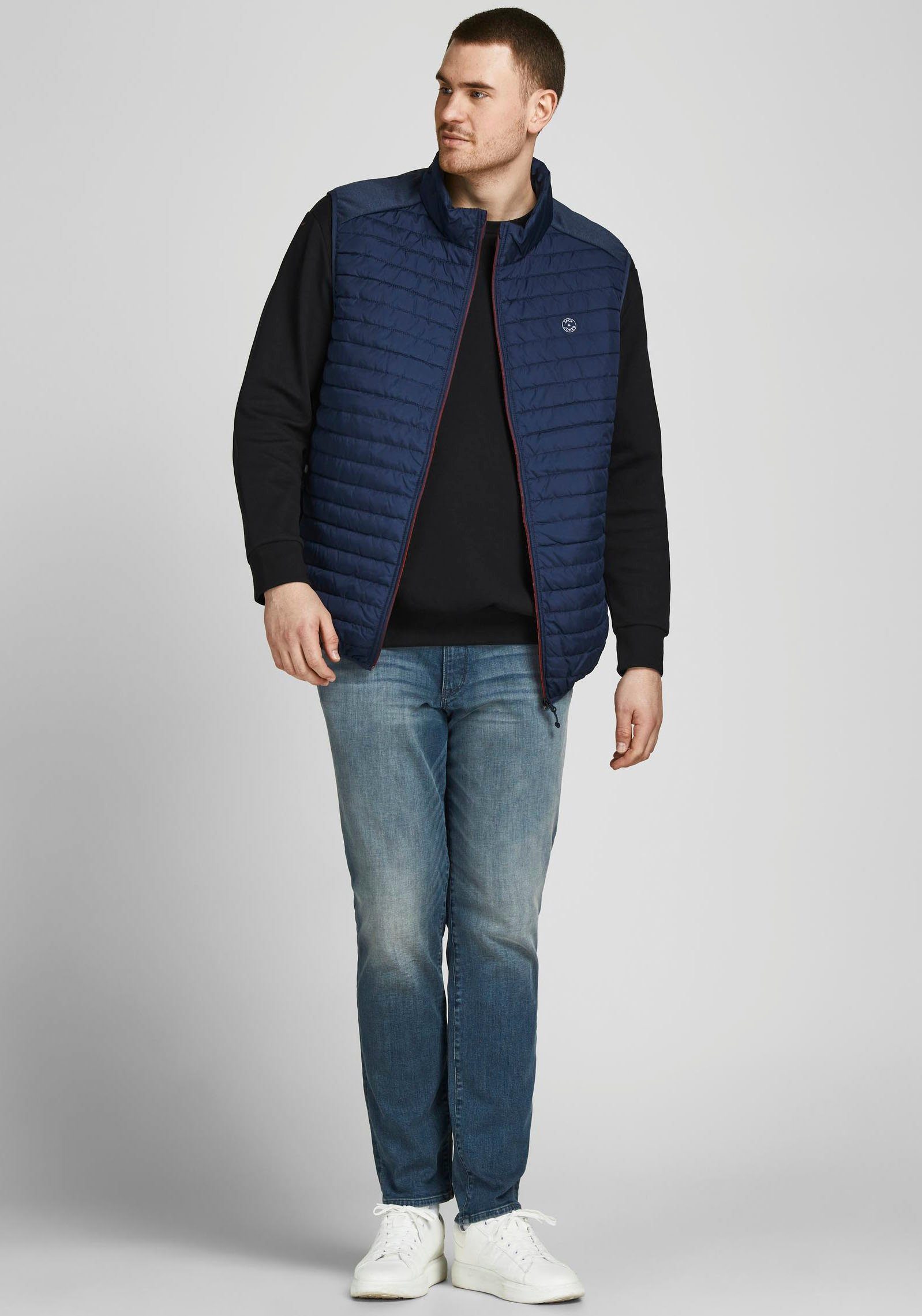 Jack & Jones PlusSize Sweatshirt BASIC SWEAT CREW NECK (set)