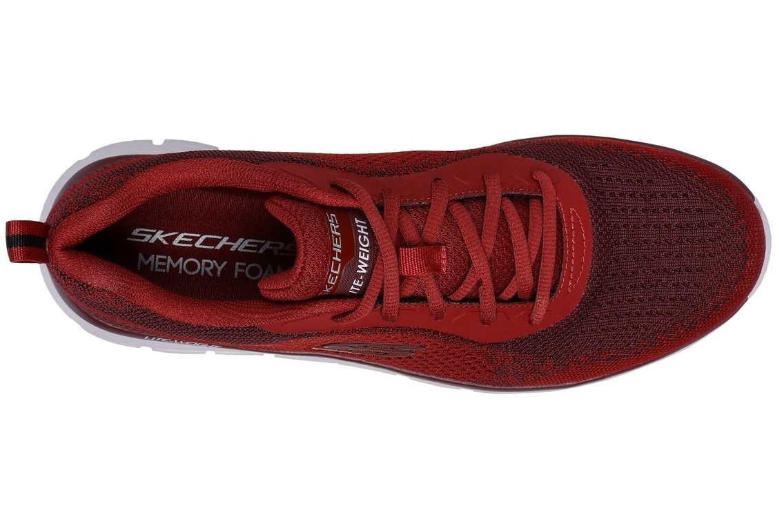 Skechers Sneakers TRACK-GLENDOR Trainingsschoenen, veterschoenen, vrijetijdsschoen met memory foam
