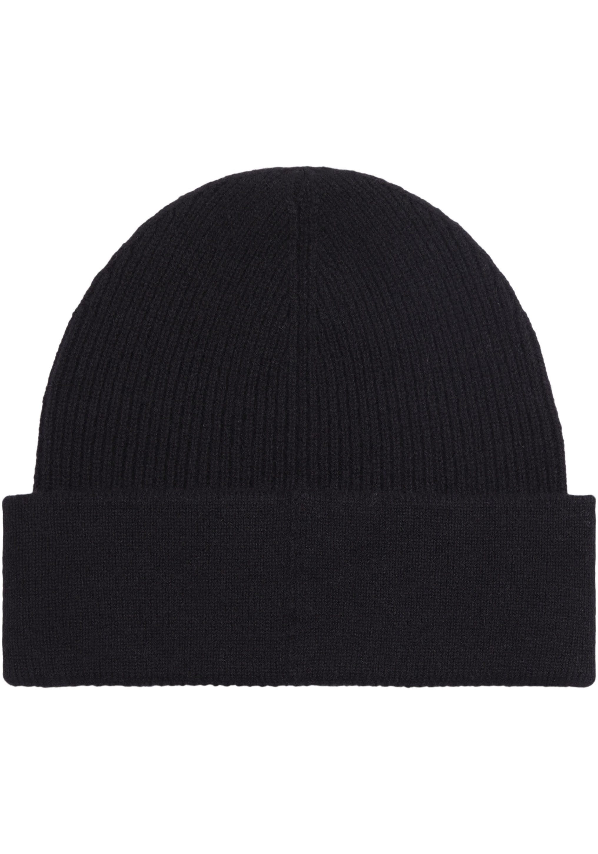 Calvin Klein Beanie CASHMERE CHUNKY OPEN RIB BEANIE