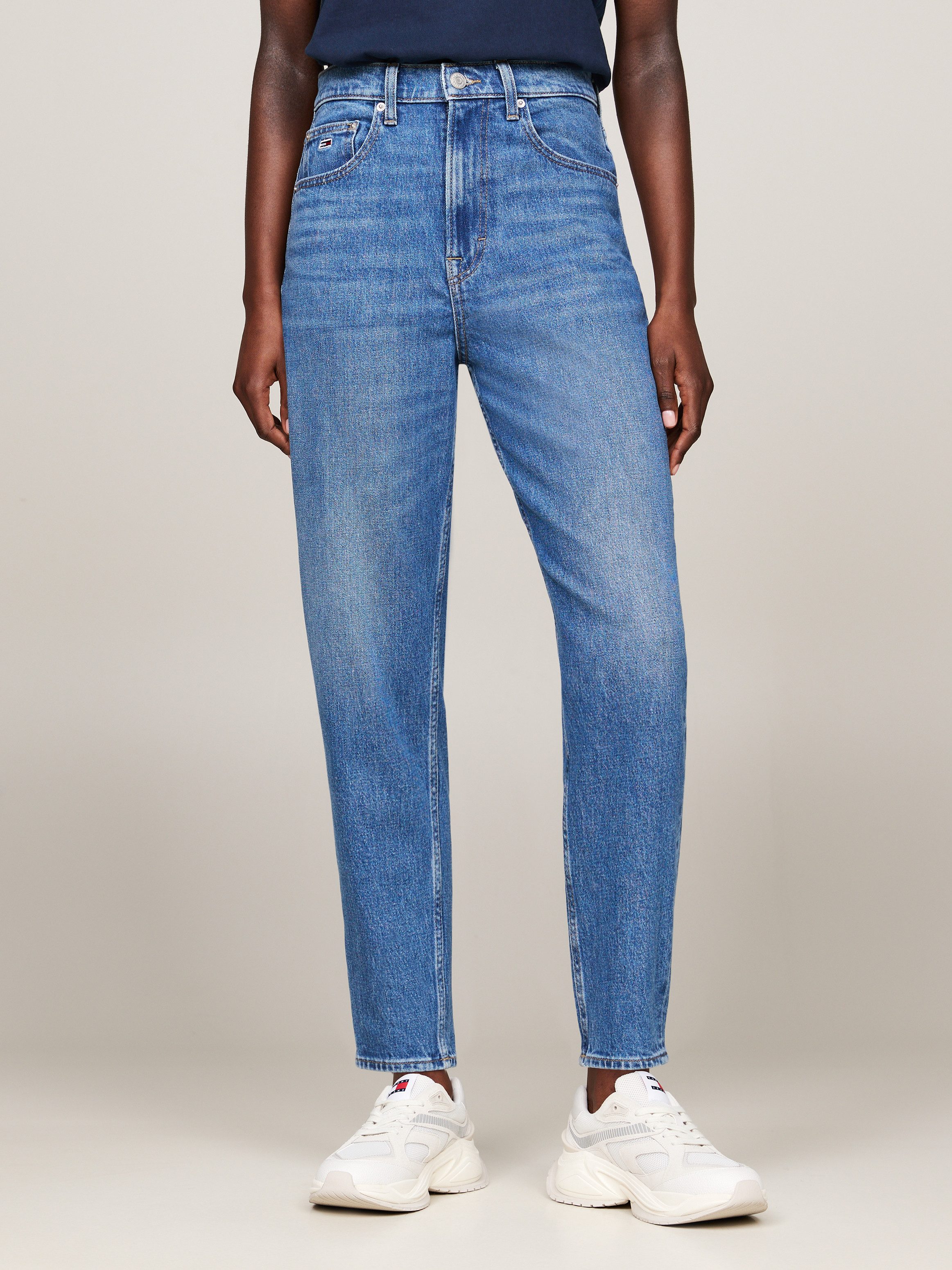 TOMMY JEANS Tapered jeans  - Damenjeans - MOM Fit- High Waist - Tapered