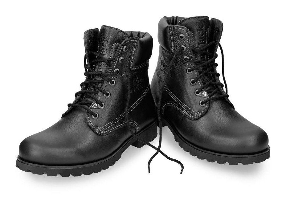 Panama Jack Hoge veterschoenen Panama 03 met opzij gestempeld logo