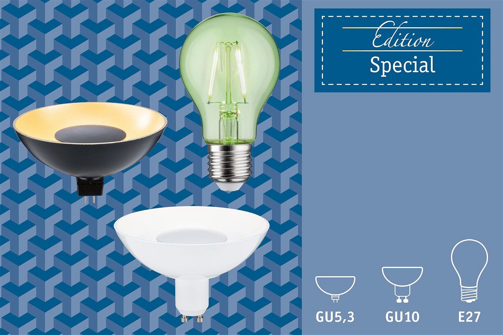 Paulmann Led-verlichting 4,9W zwart/goudkleur 230V (1 stuk)