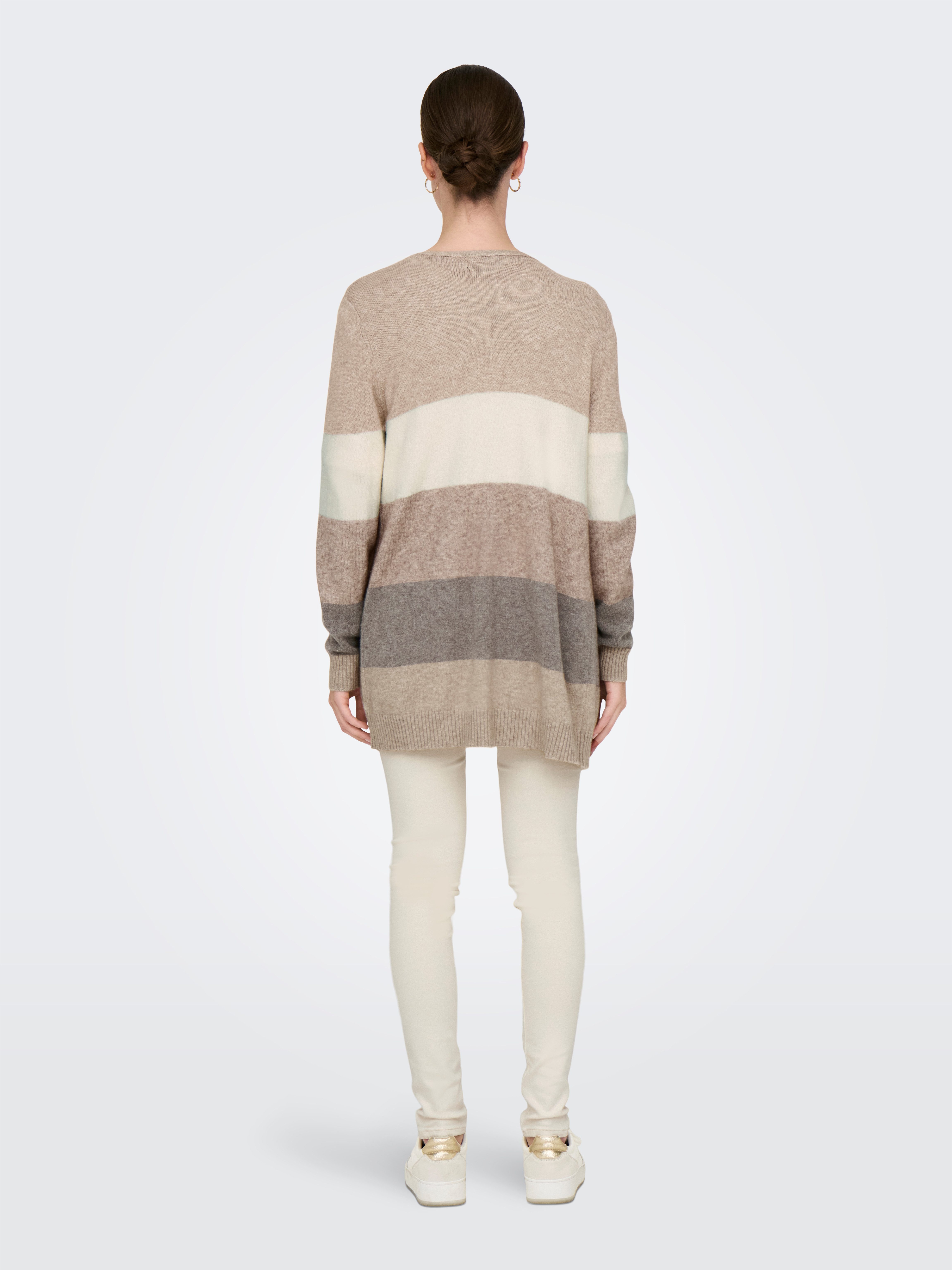 Only Vest ONLLESLY L/S OPEN CARDIGAN KNT NOOS