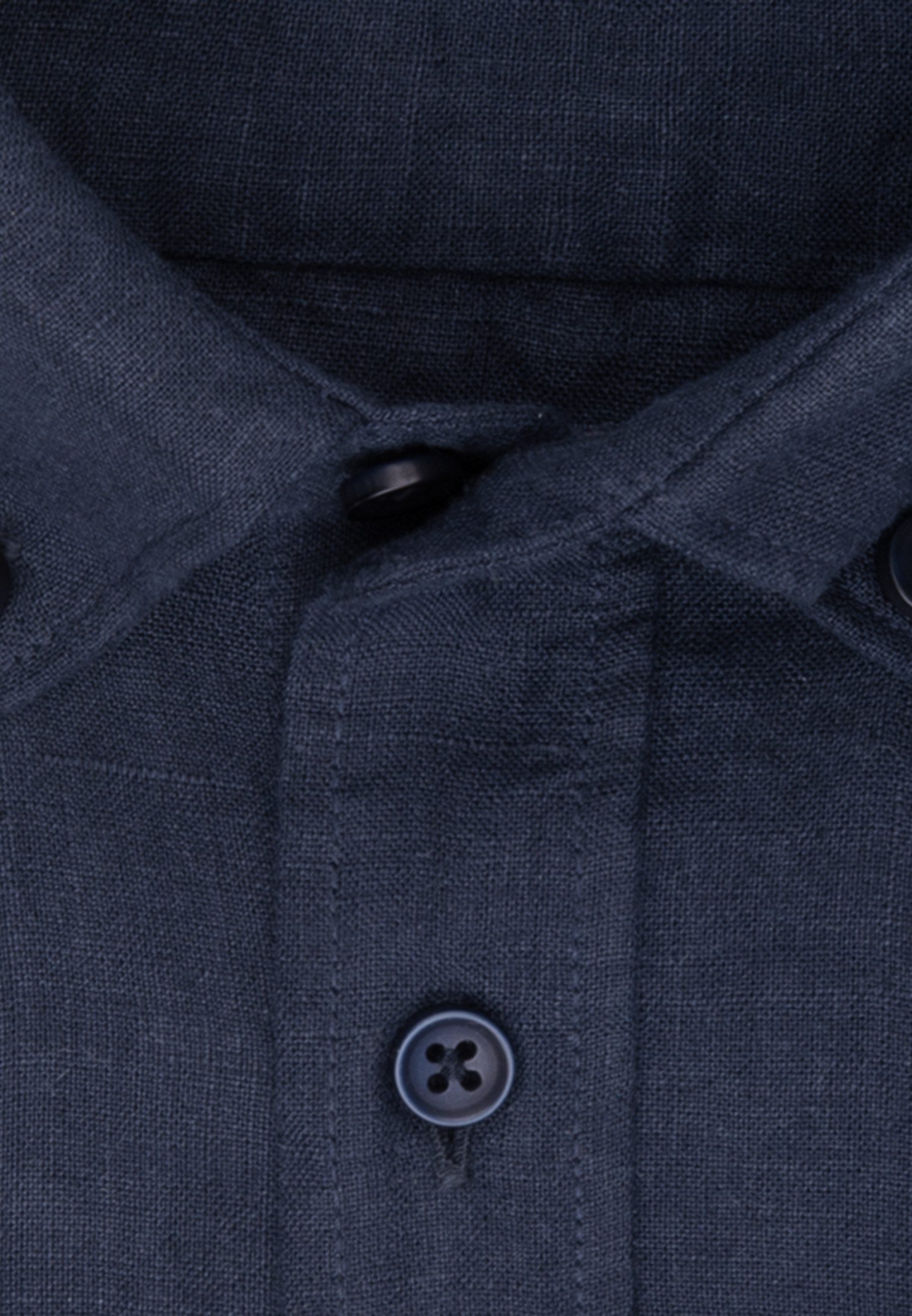 seidensticker Businessoverhemd Zwarte roos Regular lange mouwen button-downkraag uni