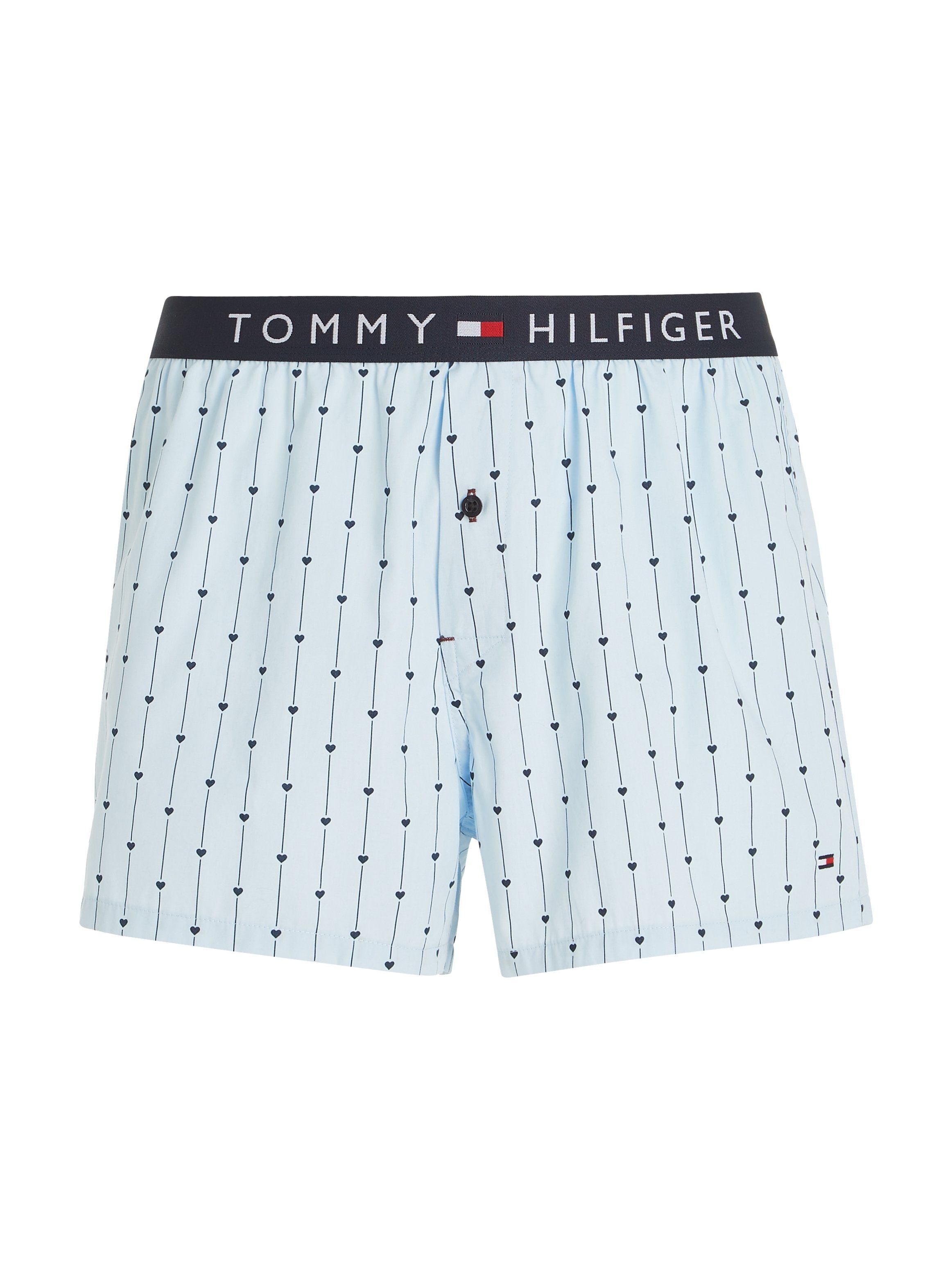 Tommy Hilfiger Underwear Boxershort WOVEN BOXER PRINT met elastische logo-band