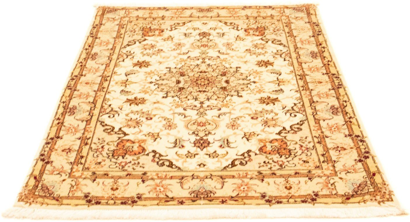 morgenland Vloerkleed Täbriz 50 Raj vloerkleed met de hand geknoopt beige handgeknoopt