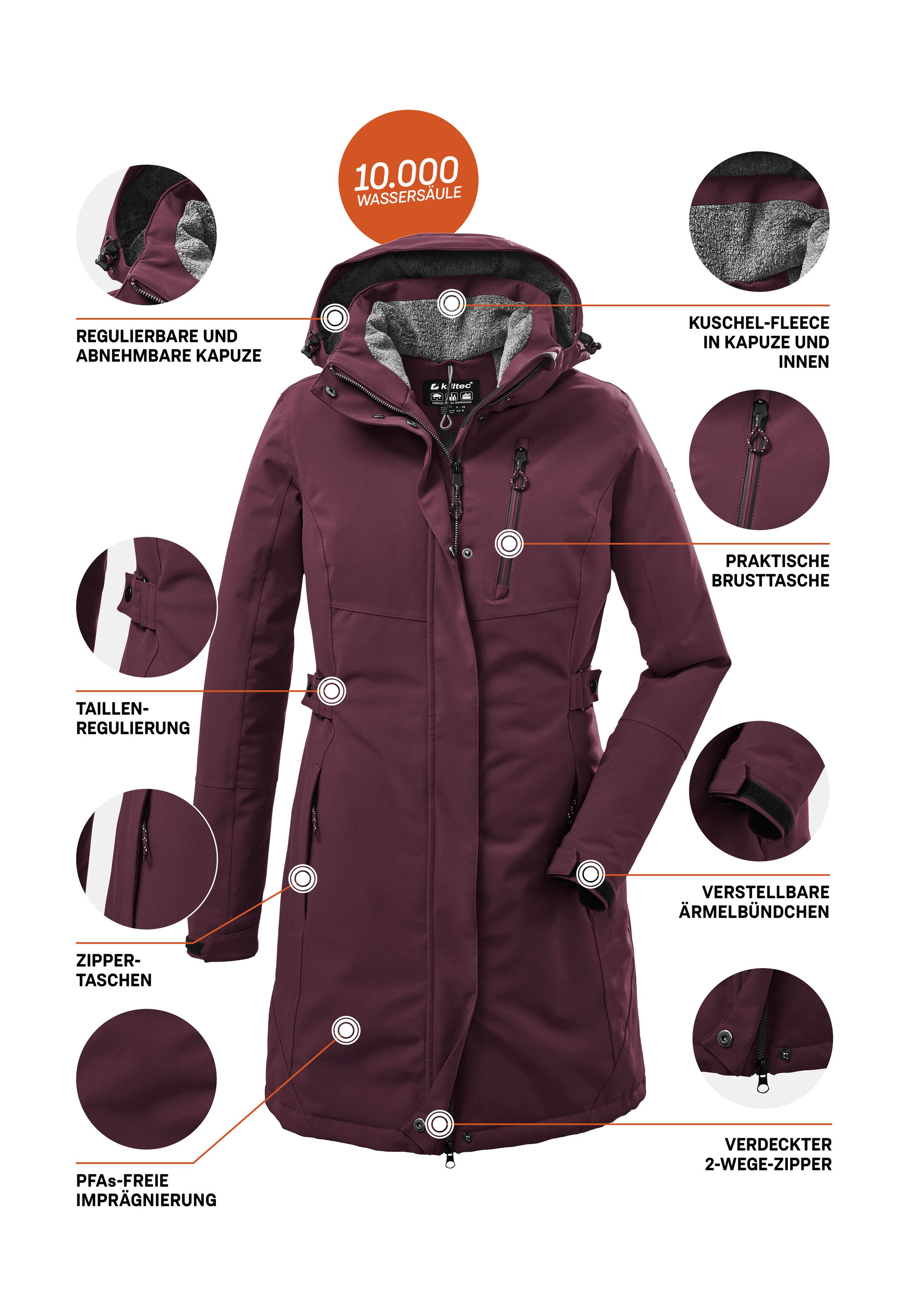 Killtec Parka KOW 165 WMN PRK