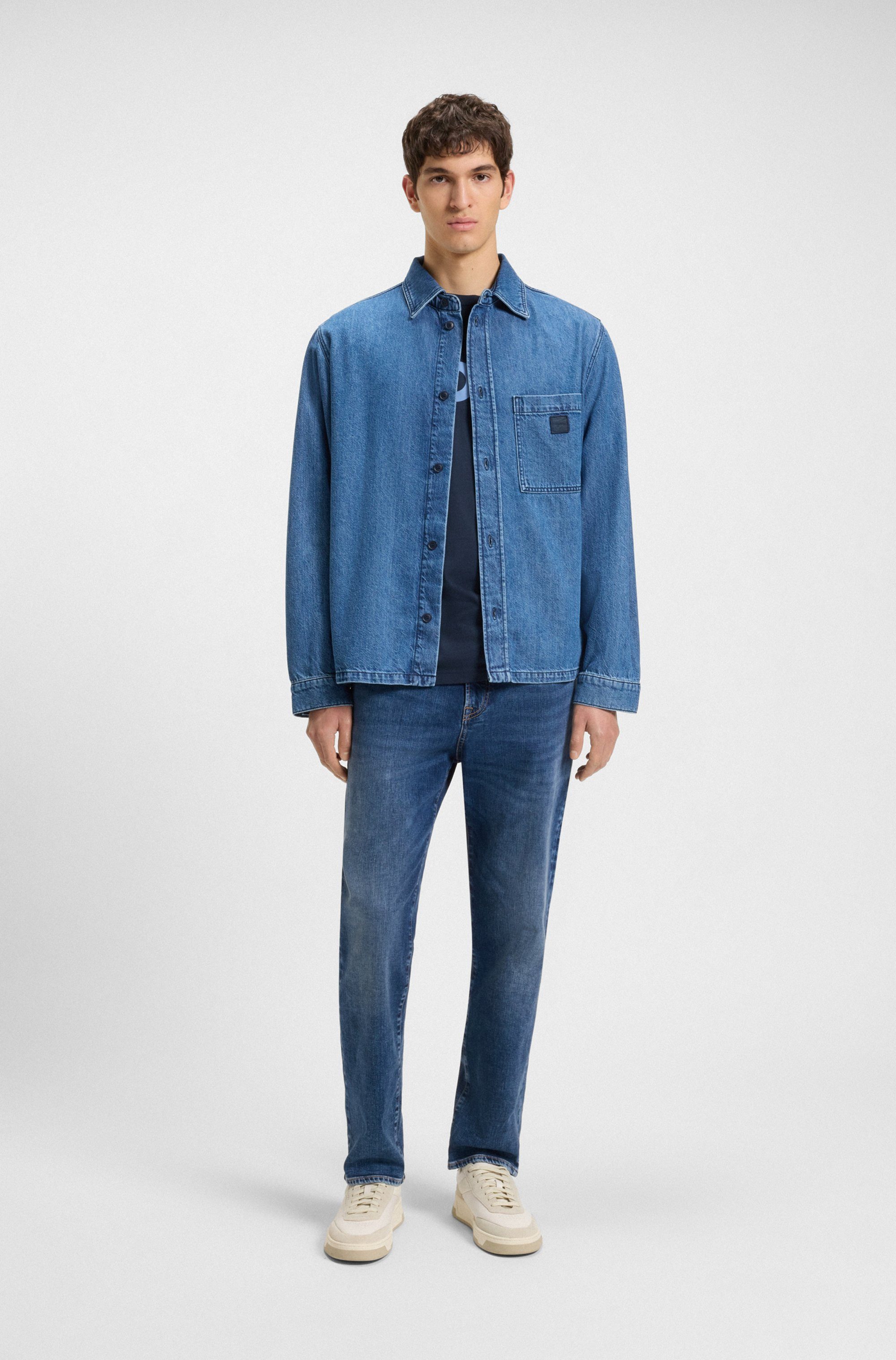Boss Orange Regular fit jeans Re Maine met hoge elasticiteit voor optimaal draagcomfort