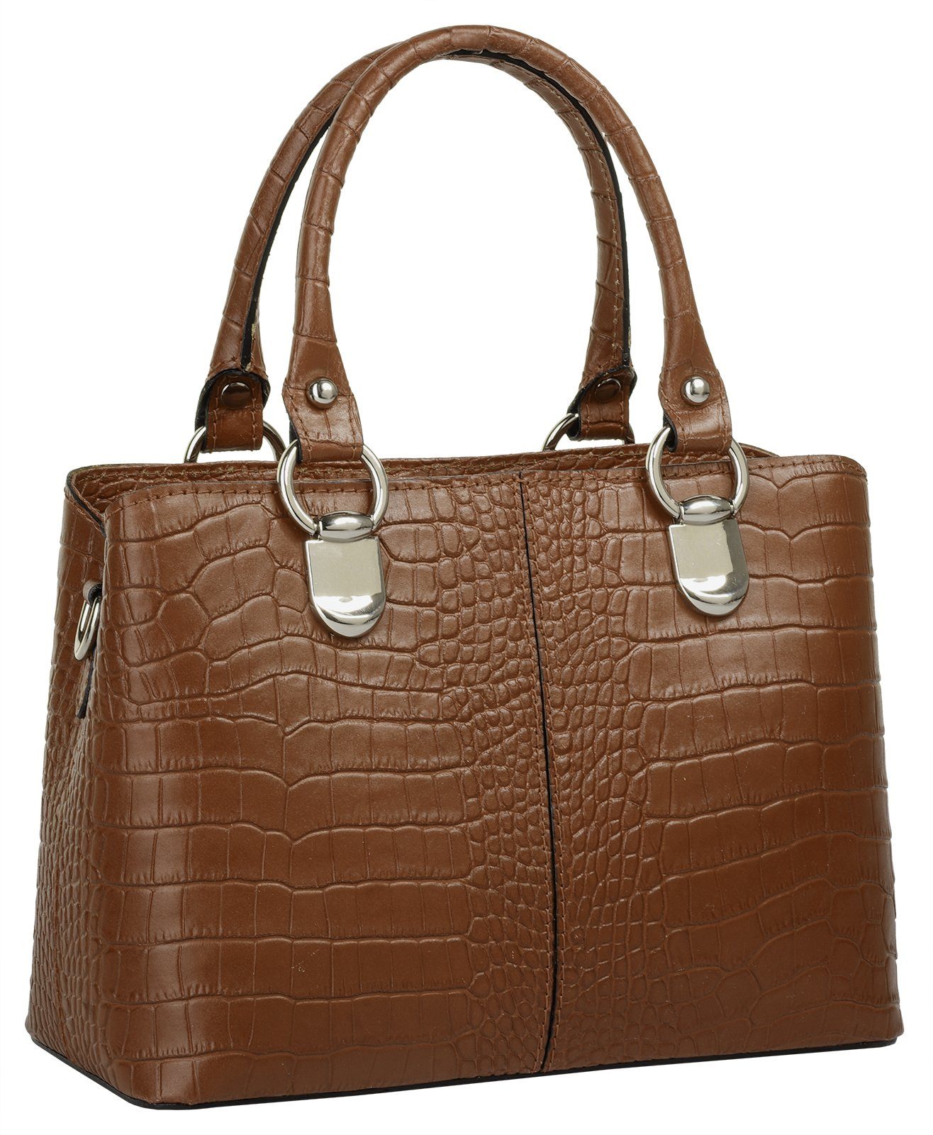 Cluty Schoudertas echt leer, made in italy