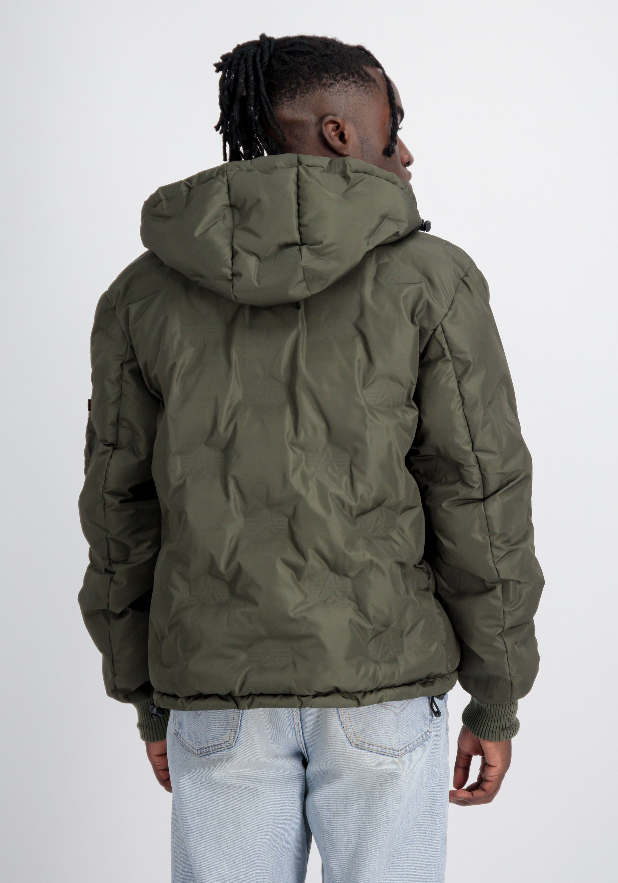 Alpha Industries Winterjack Alpha Industries Men - Cold Weather Jackets Hooded Logo Puffer