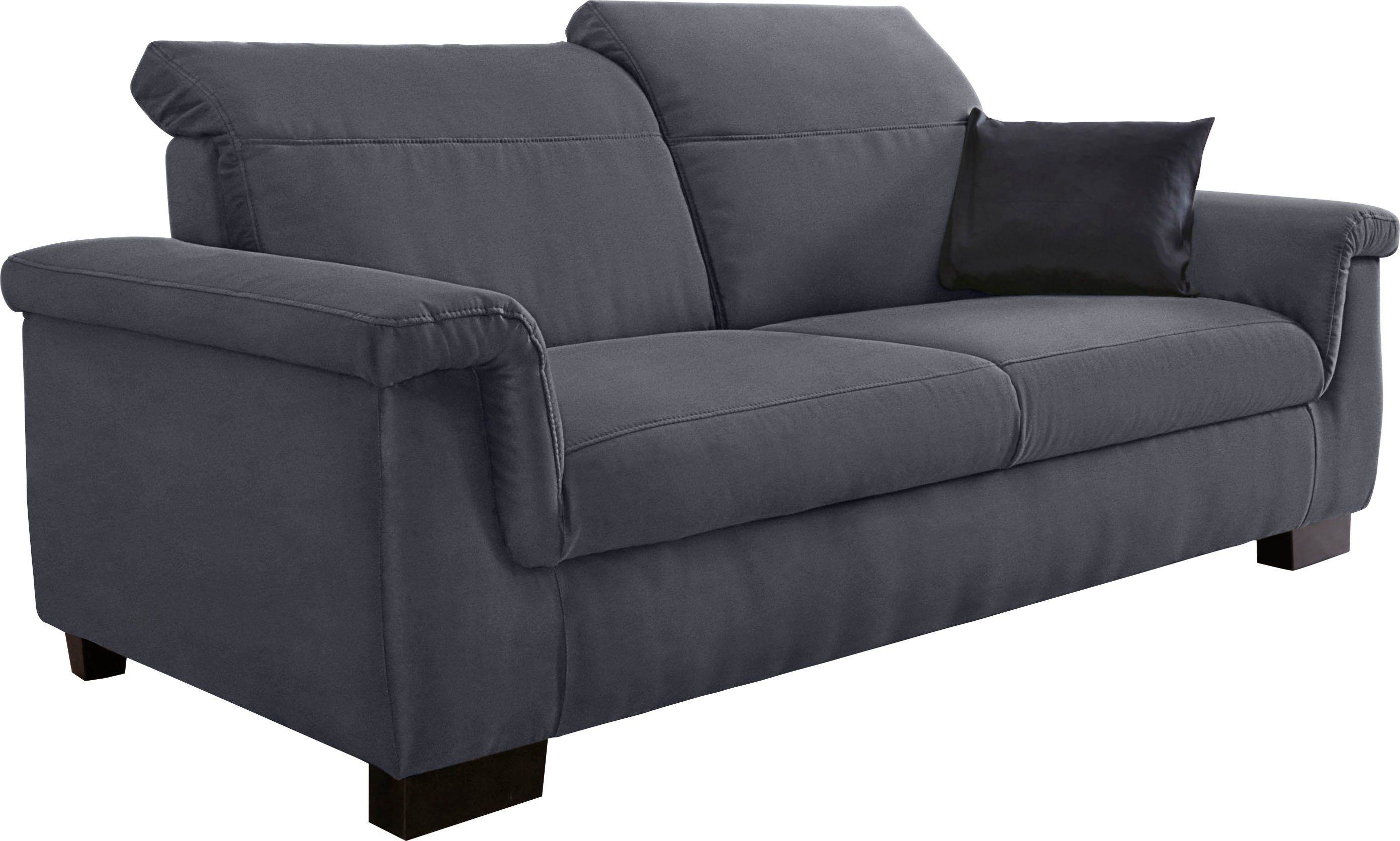 DOMO collection 2,5-zitsbank Sully optioneel met rugverstelling