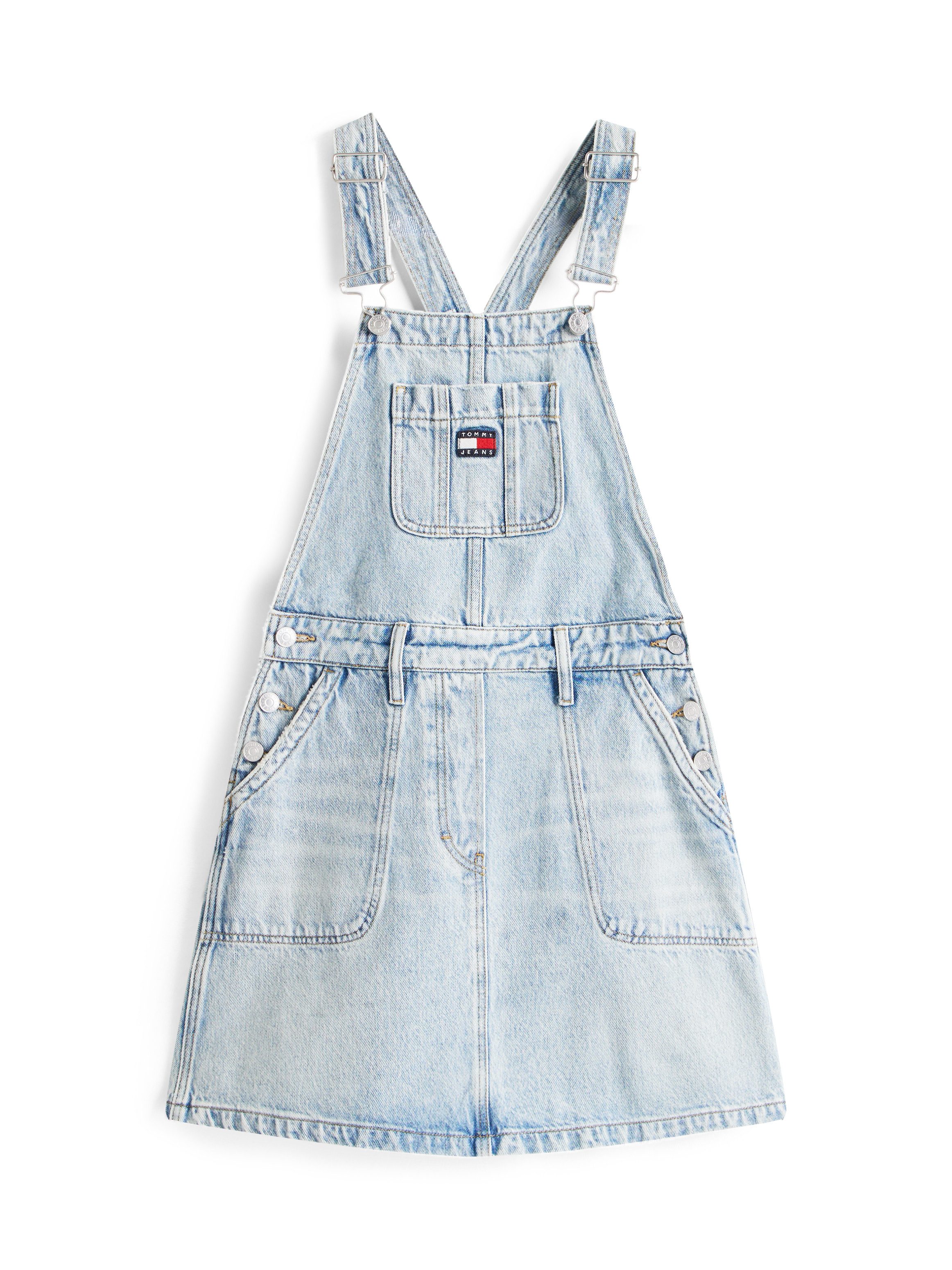 TOMMY Jeans jurk DENIM DUNGAREE DRESS DI2014