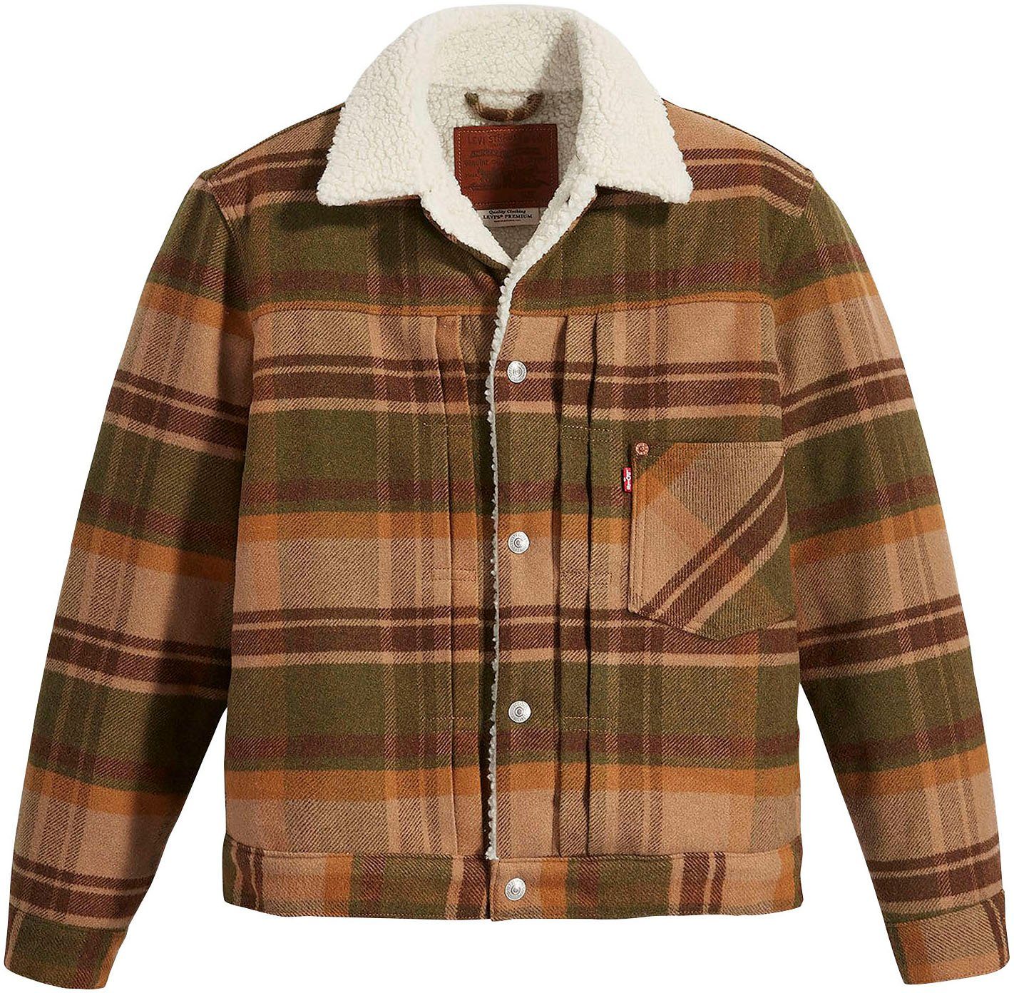 Levi's® Jeansjack SHERPA TRUCKER met warm sherpa-voering