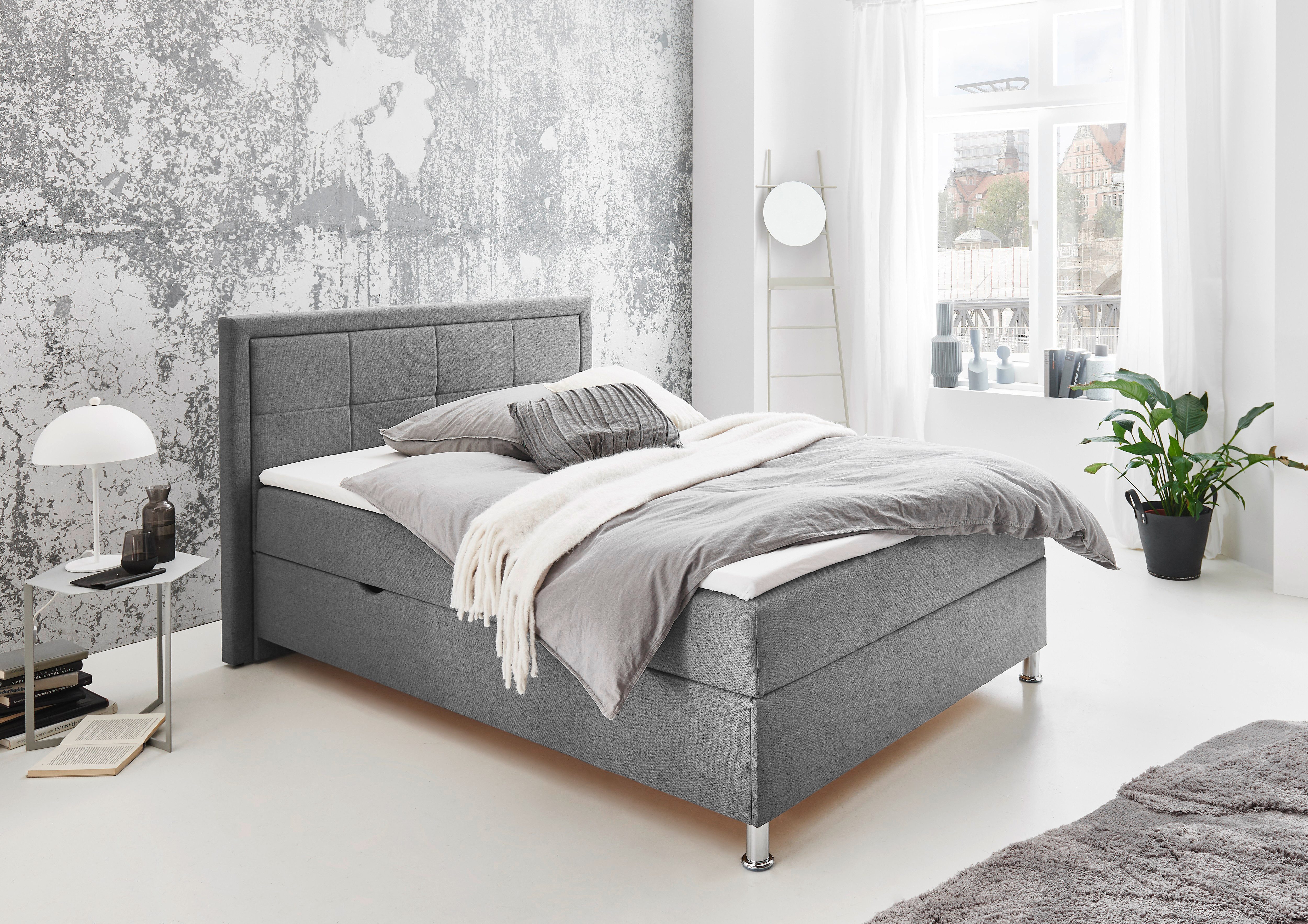 INOSIGN Boxspring Fergus met bedkist, incl. topmatras