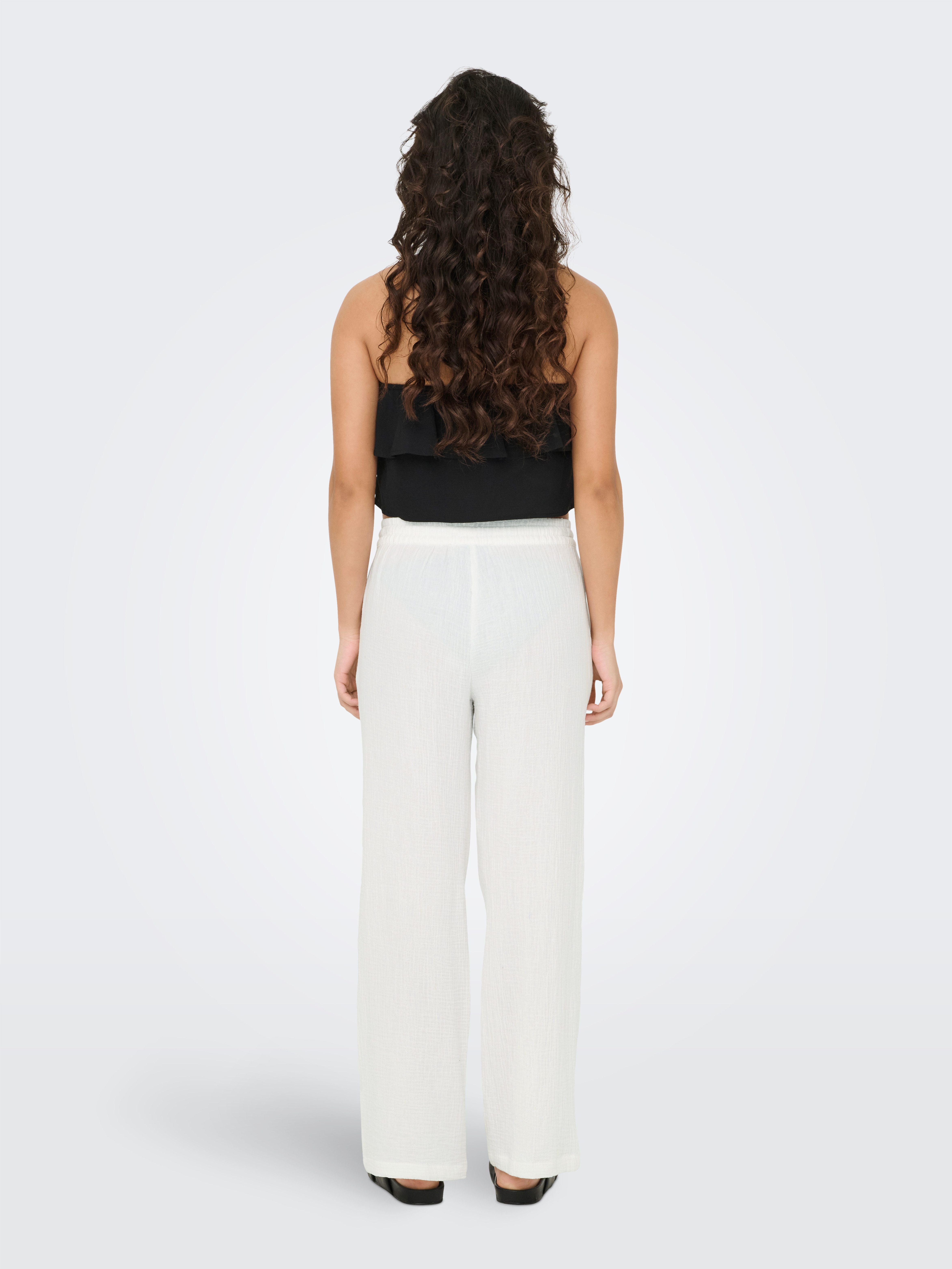 JDY Comfortbroek JDYTHEIS LIFE WIDE PANT WVN NOOS