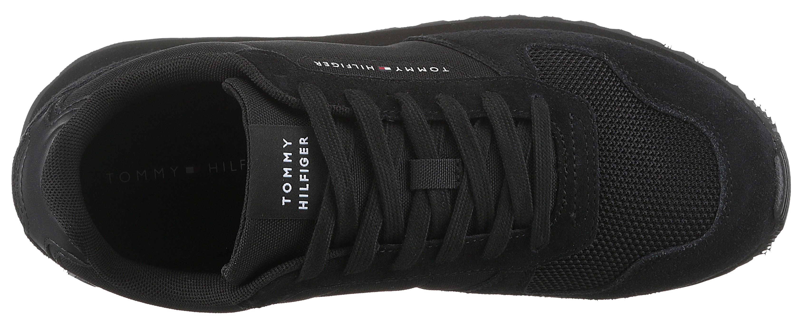 Tommy Hilfiger Sneakers NEW RUNNER EVA MIX FLAG , vrijetijdsschoen, halfschoen, veterschoen met gepolsterde schacht