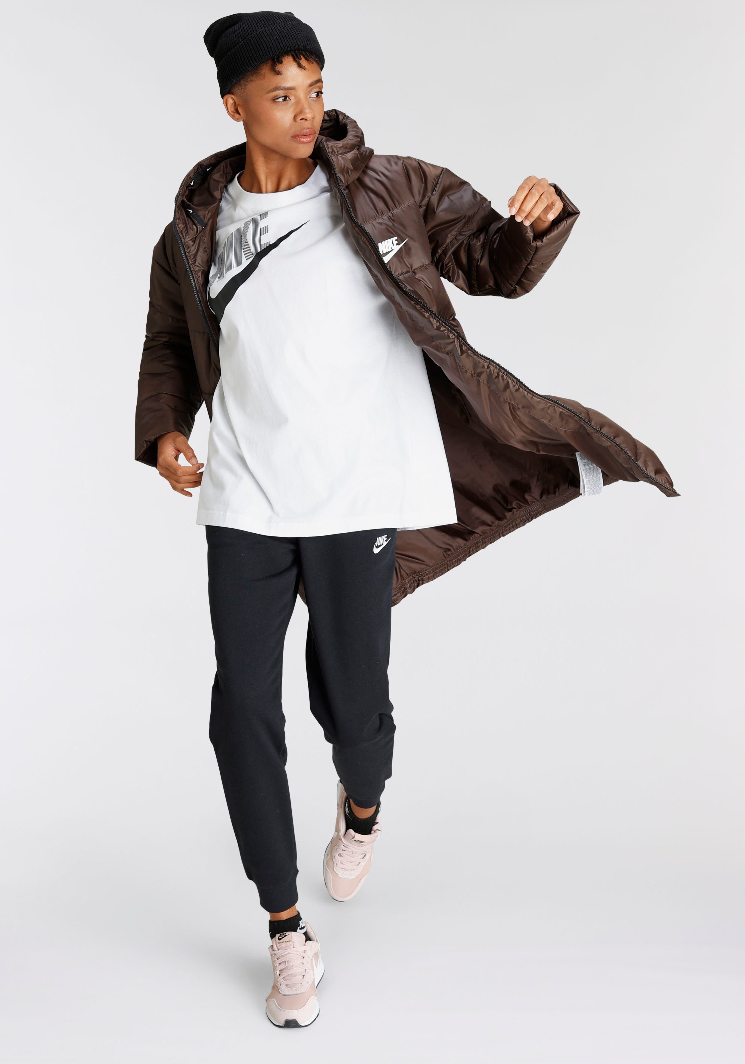 Nike Sportswear Gewatteerde jas Therma-FIT Repel Women's Hooded Parka