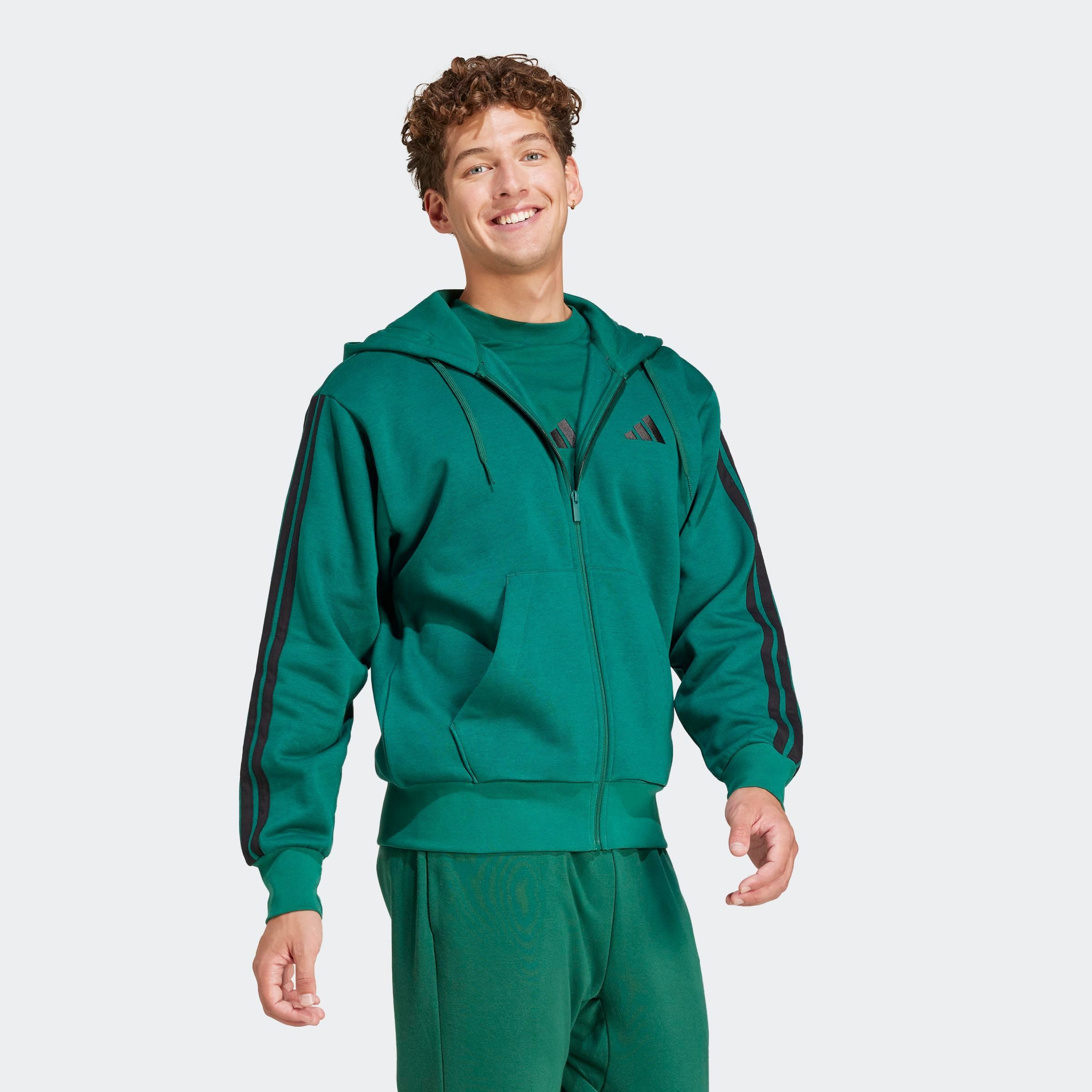 adidas Sportswear Sweatshirt M 3S FL FZ HD