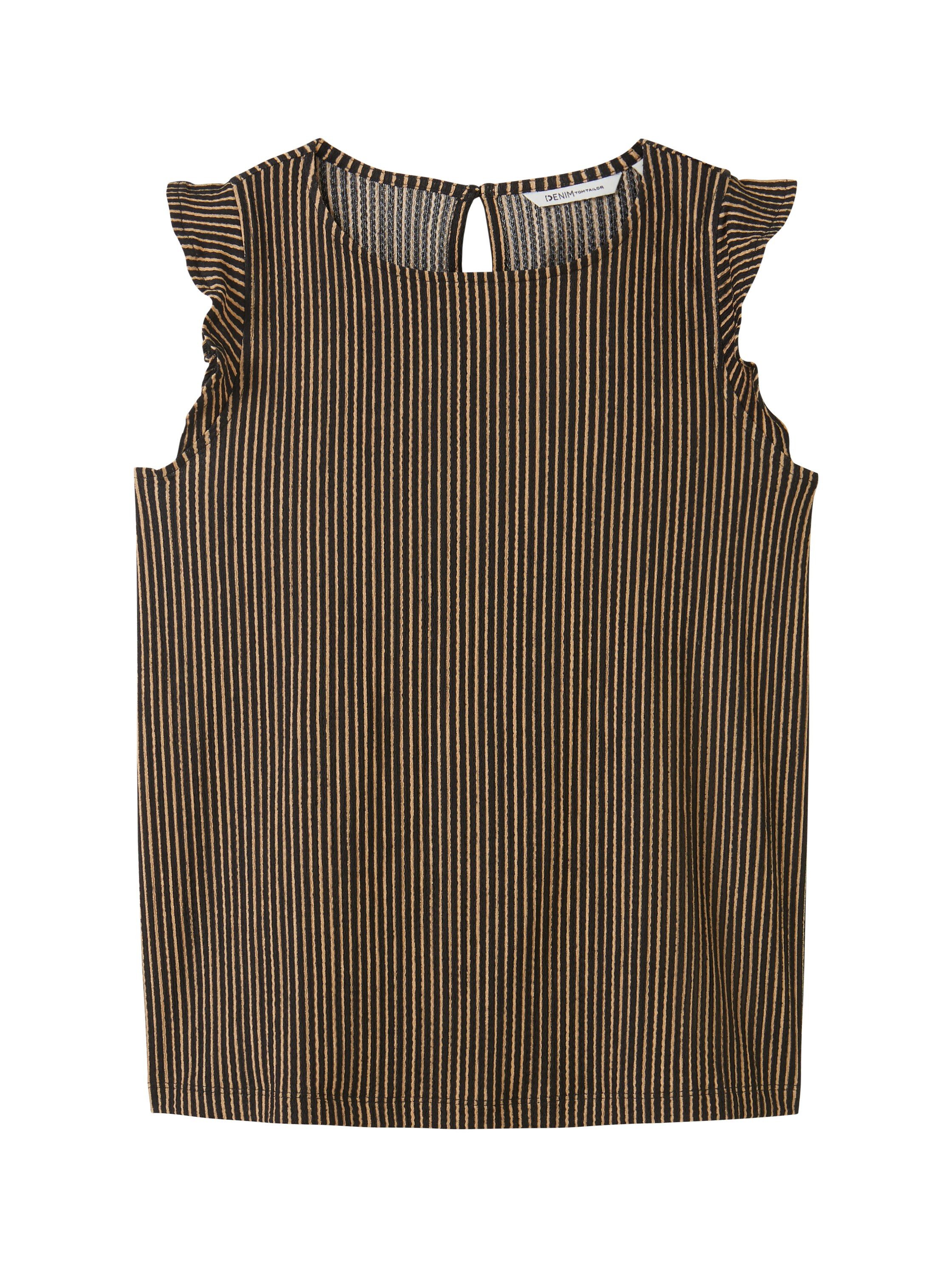 Tom Tailor Denim Shirttop met print all-over