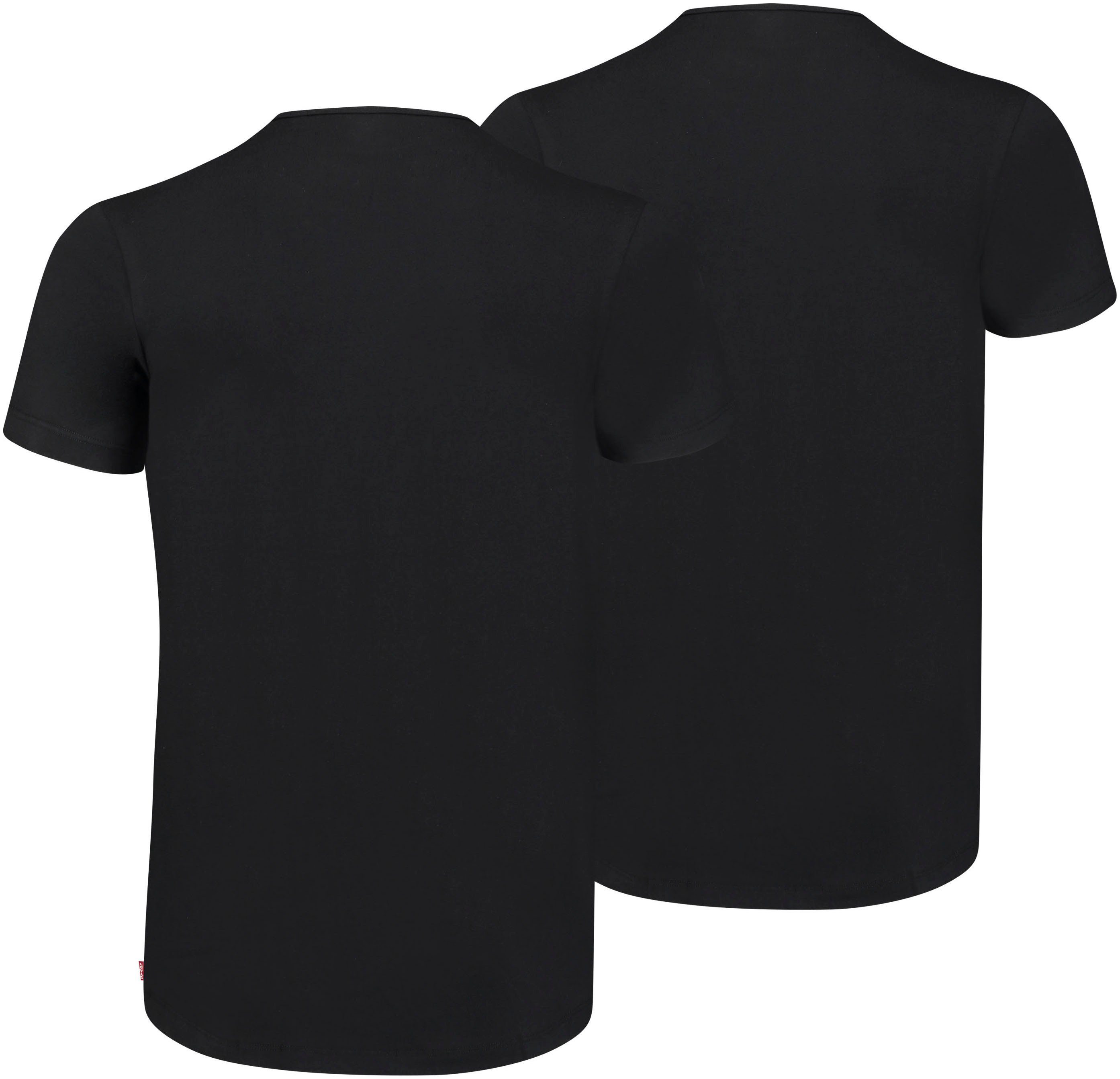 Levi's® T-shirt met brede logoband (Set van 2)
