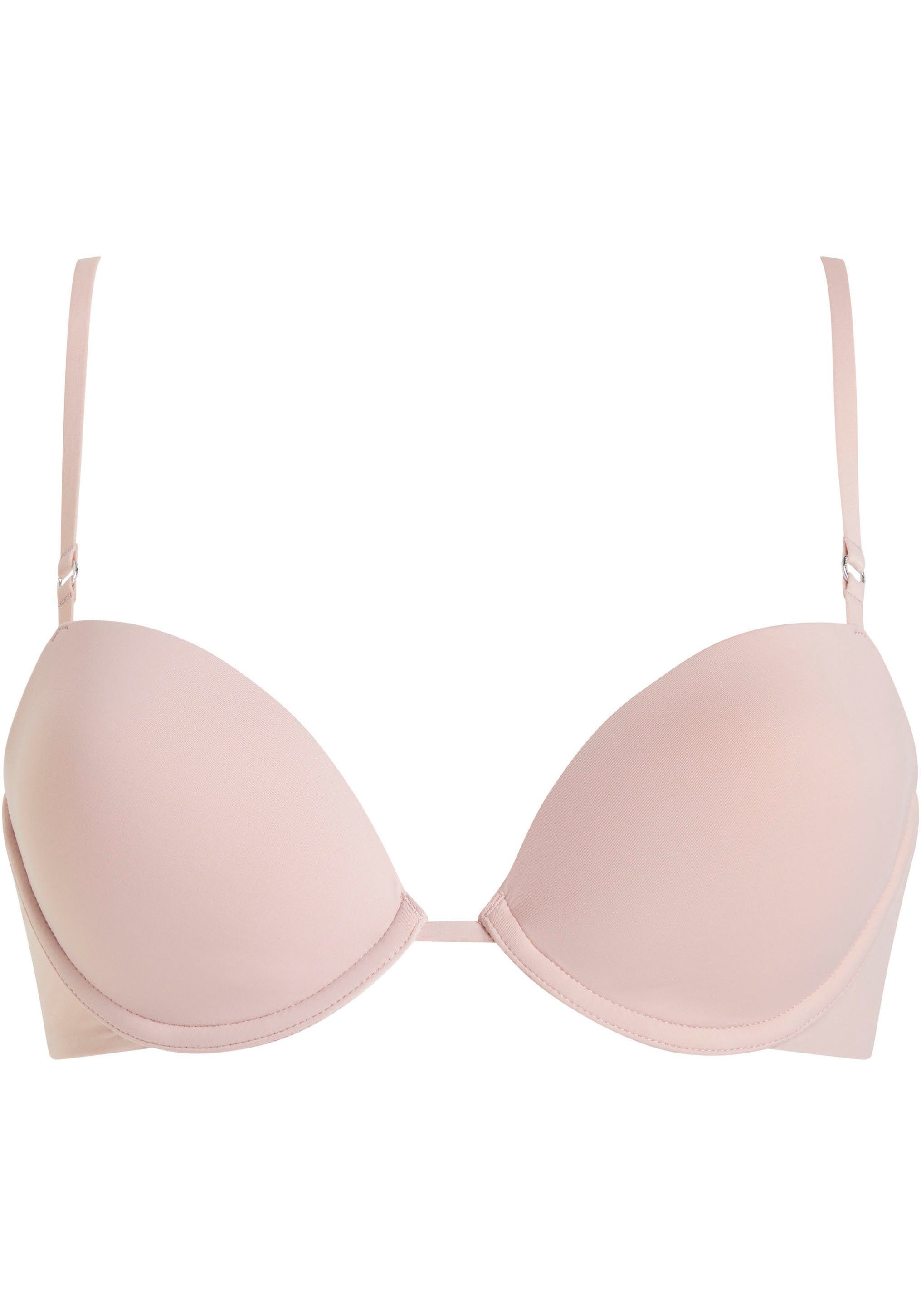 Calvin Klein Beugelloze-bh LIGHTLY LINED DEMI met verstelbare schouderbanden