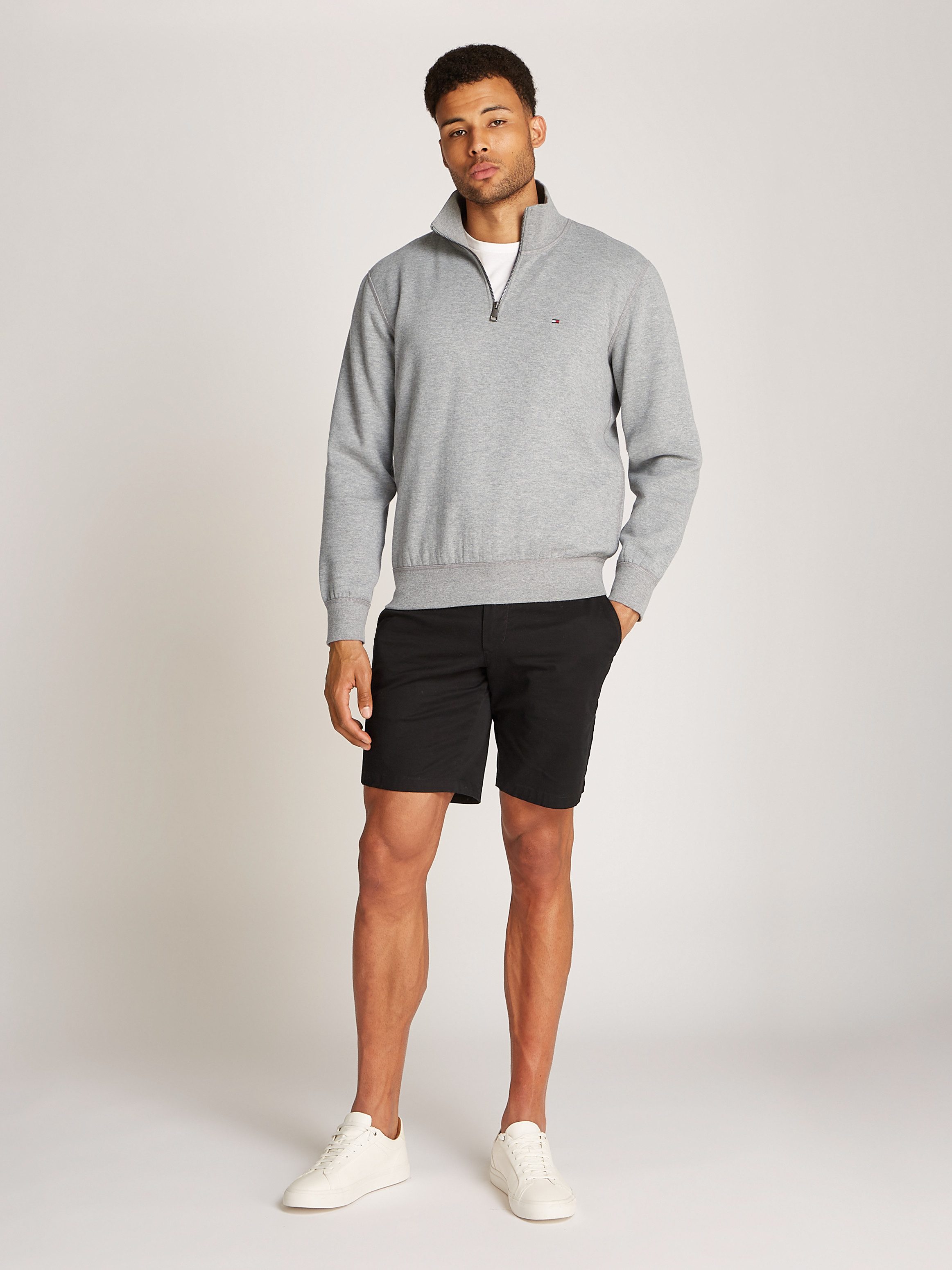 Tommy Hilfiger Sweatshirt ESSENTIAL FLEECE 1/4 ZIP