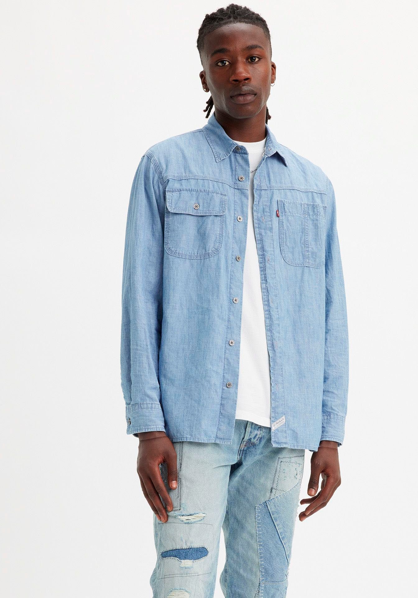 Levi's® Overhemd met lange mouwen LS AUBURN WORKER BLUES