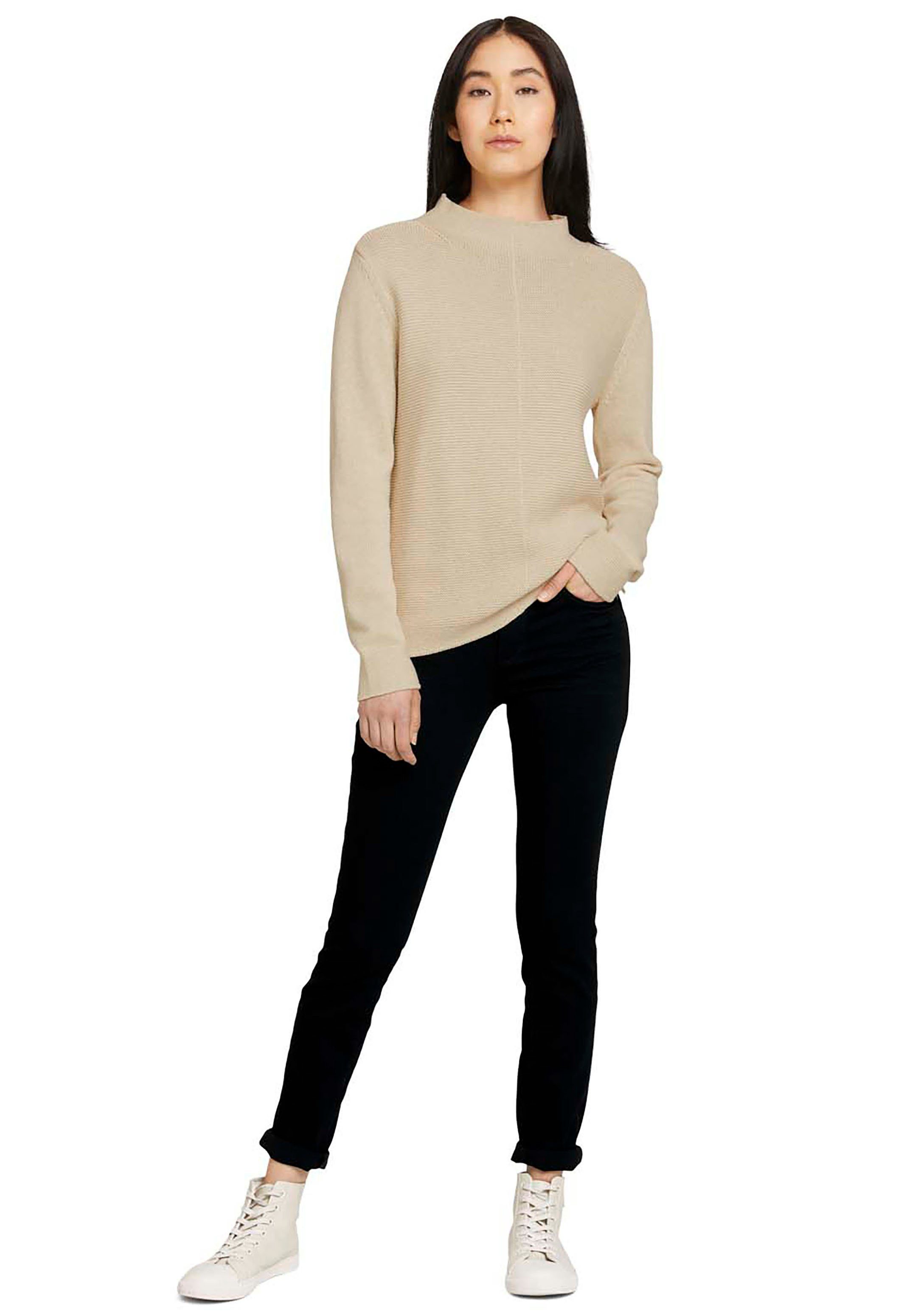 Tom Tailor Skinny fit jeans Alexa Skinny met een dubbele knoopsluiting