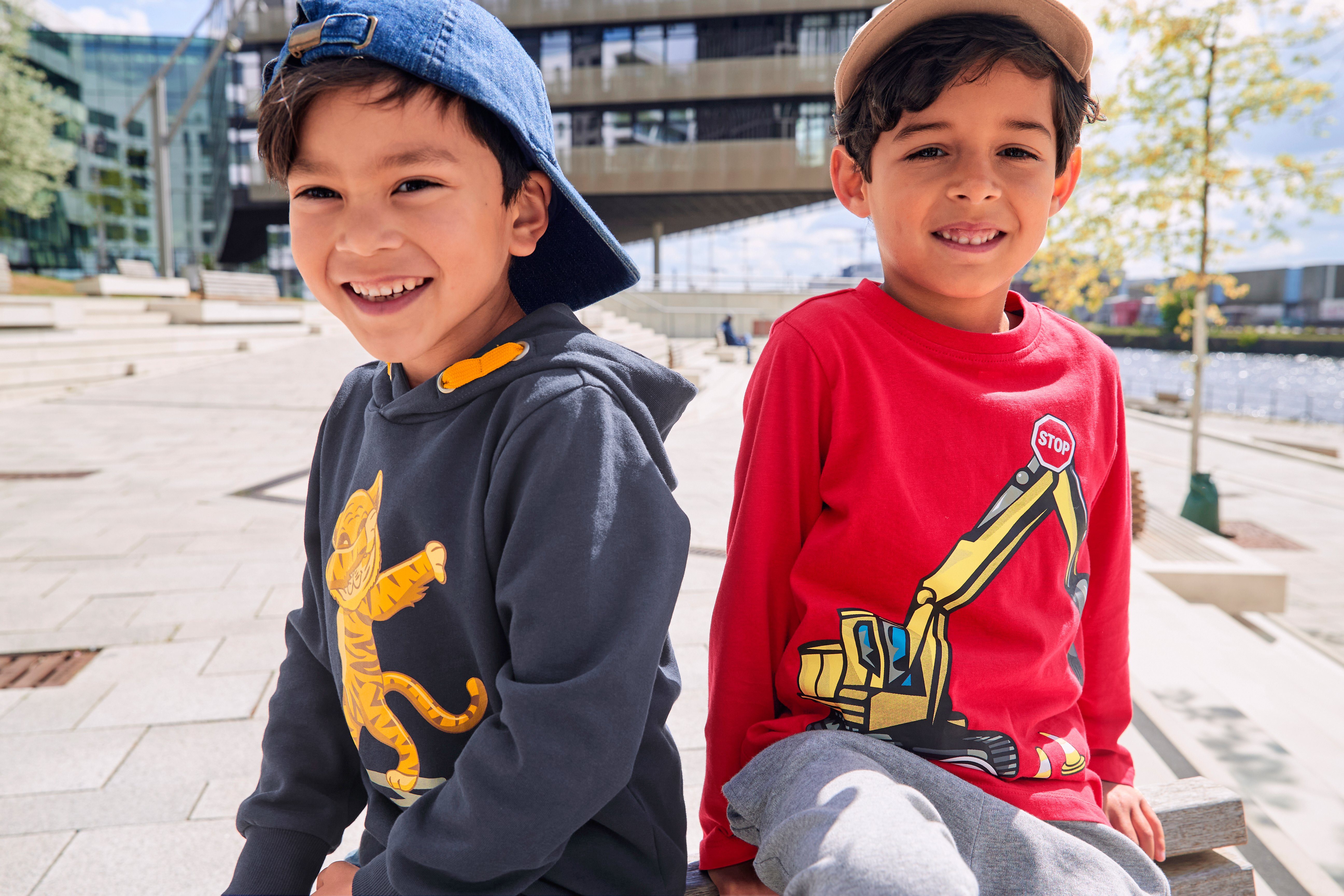 KIDSWORLD Sweatbroek 2-pack joggingbroeken altijd een passende broek erbij (2-delig, Set van 2)