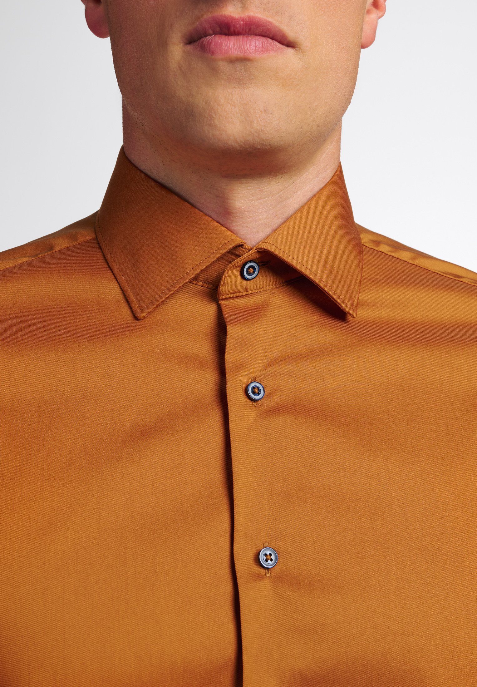 Eterna Overhemd met lange mouwen Slim fit EASY IRON (gemakkelijk te strijken)