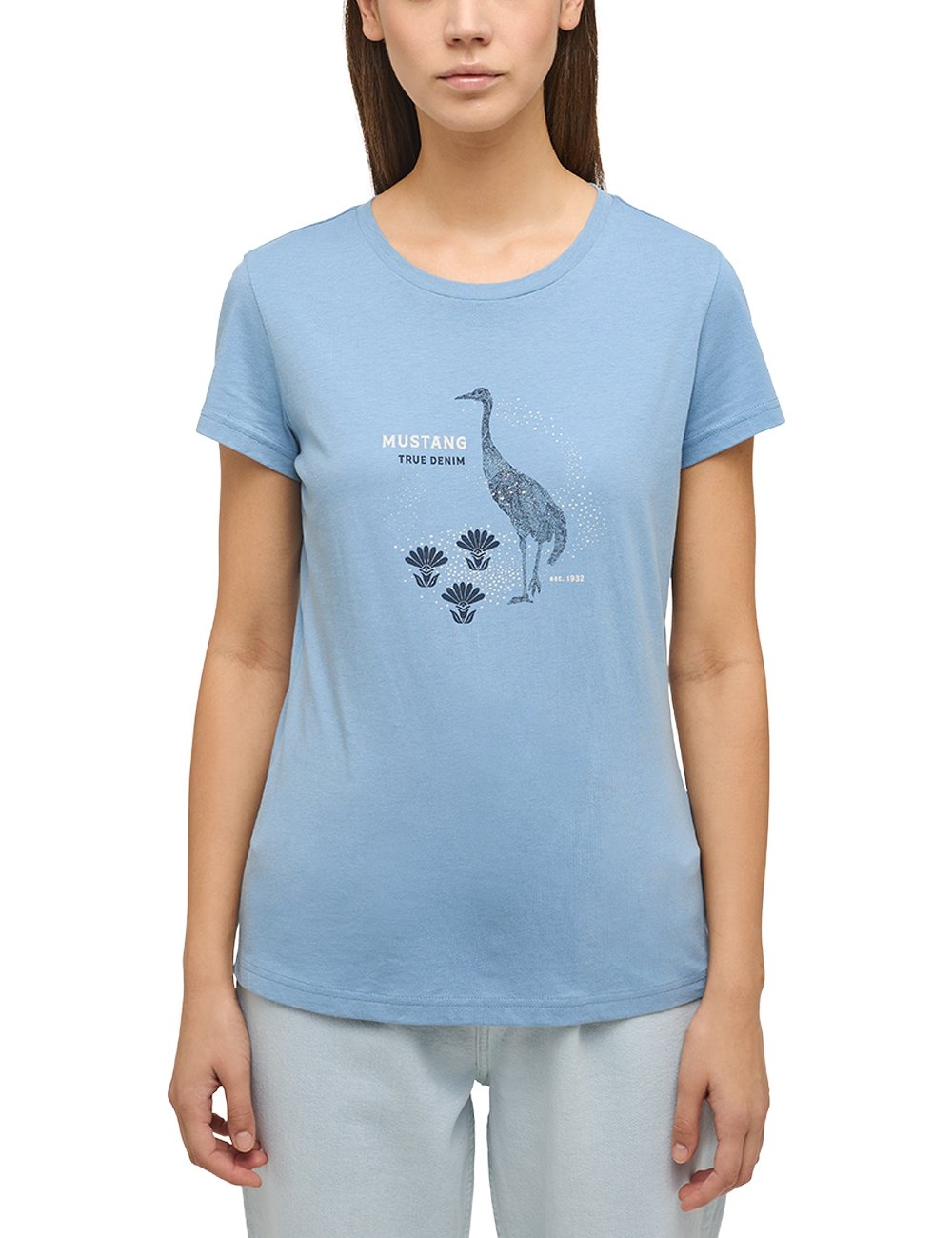 MUSTANG T-shirt Style Alexia C Print makkelijk gekocht | OTTO