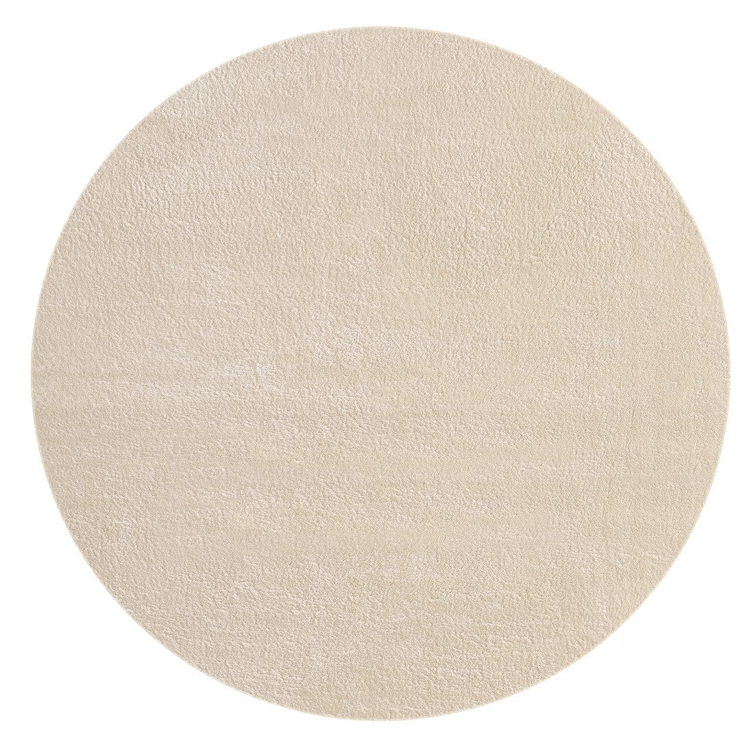 The carpet Vloerkleed Relax round wasbare woonkamer tapijt modern antislip
