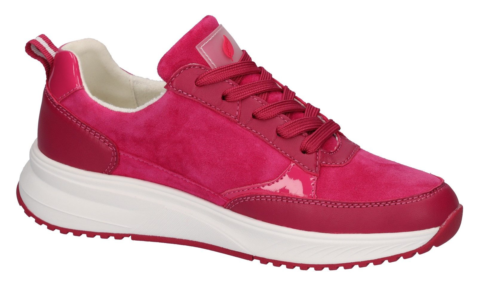 Waldläufer Plateausneakers H-MARA , veterschoen, halfschoen, vrijetijdssneaker in comfortwijdte h