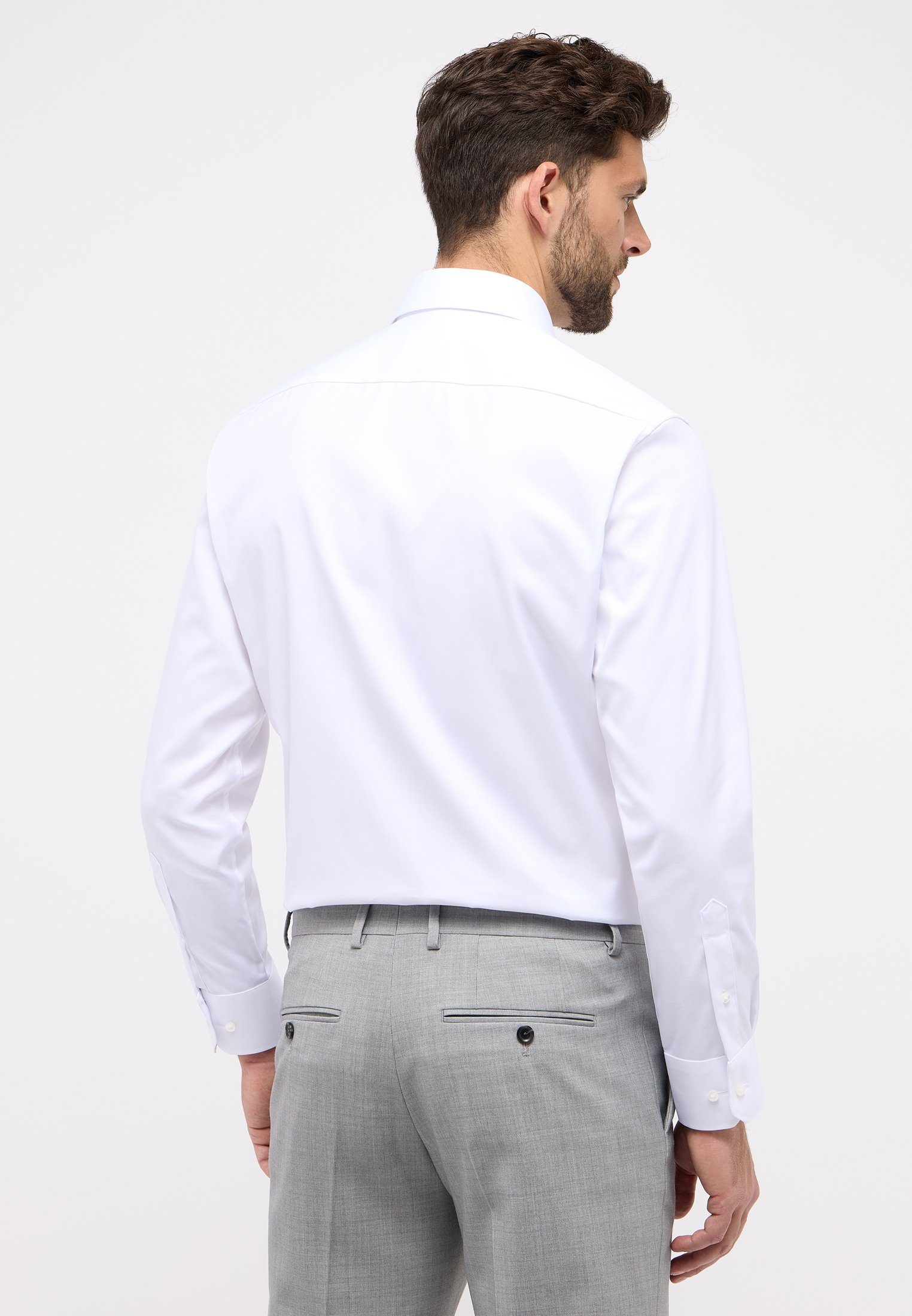 Eterna Overhemd met lange mouwen MODERN FIT NON IRON (strijkvrij)