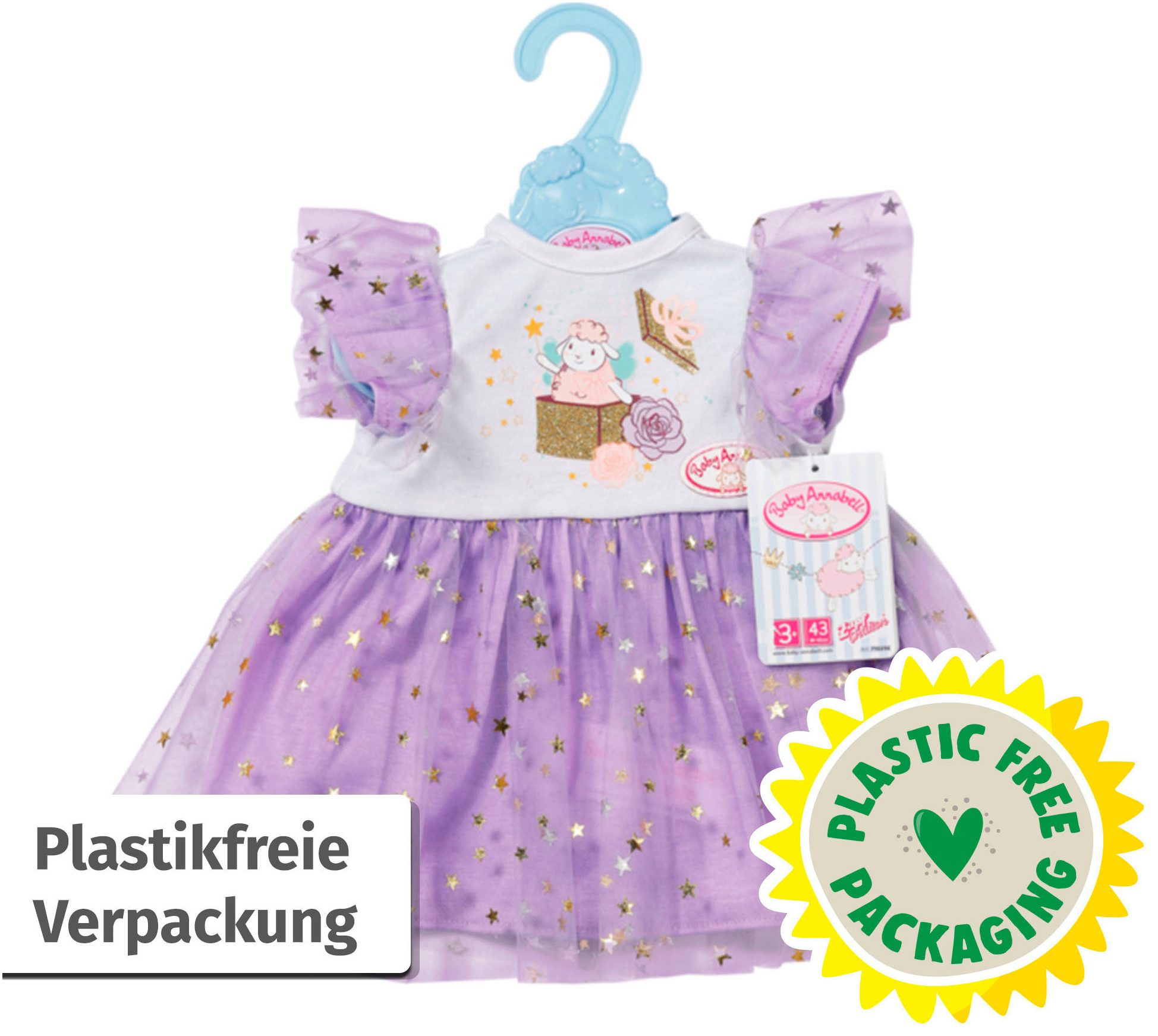 Baby Annabell Poppenkleding Tutu-jurk 43 cm