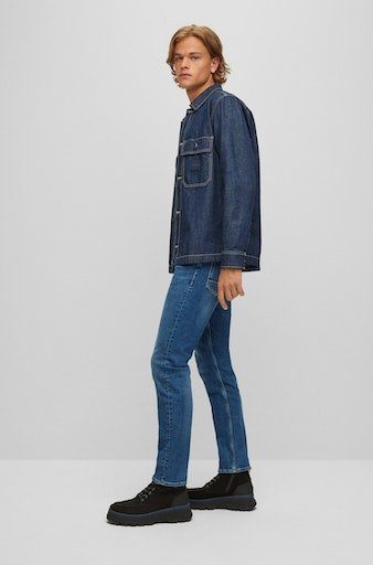 Boss Orange Regular fit jeans Taber BC-C met boss-label