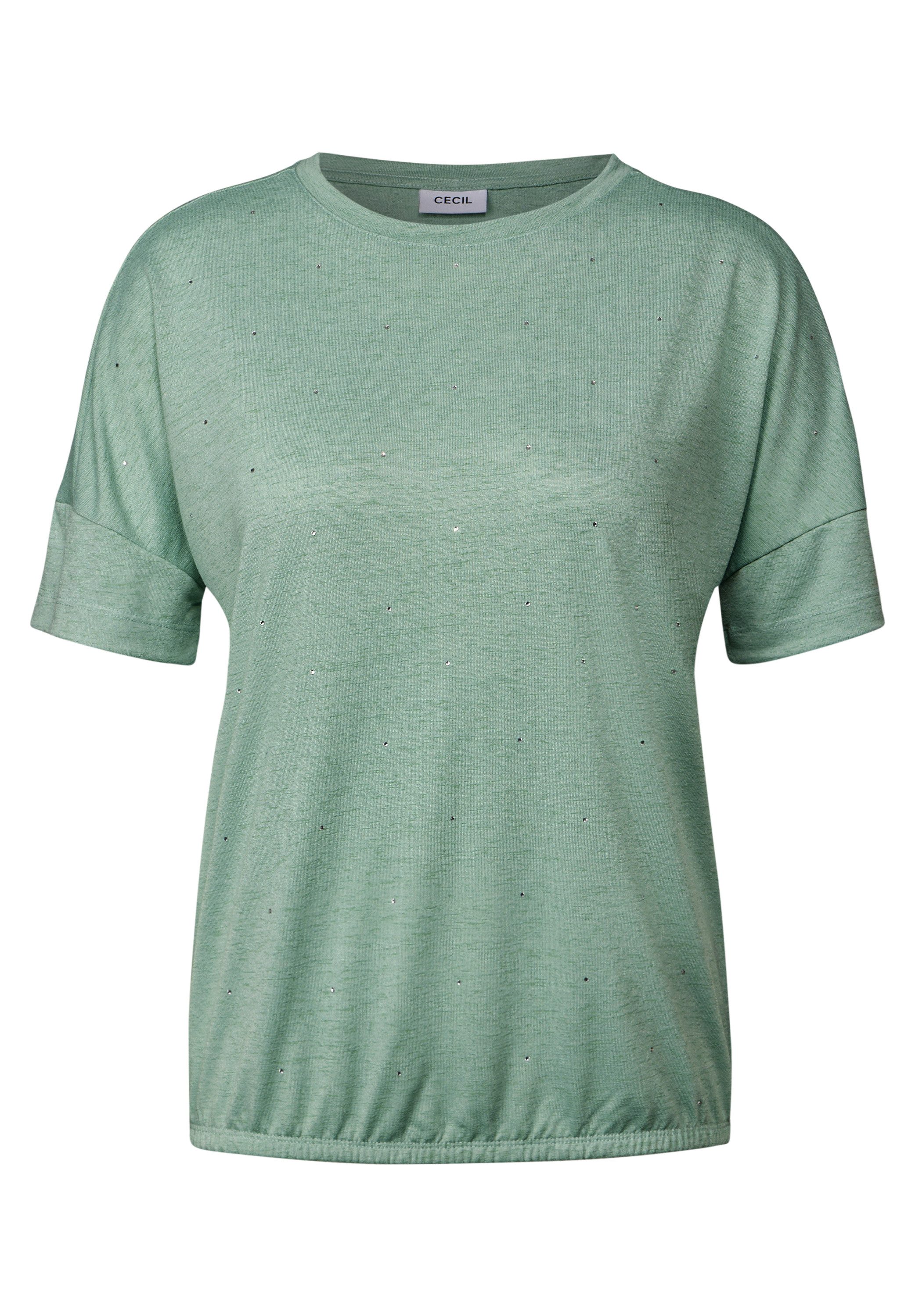 Cecil T-shirt met siersteentjes