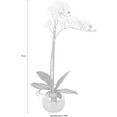 guido maria kretschmer homeliving kunstorchidee voguish kunstplant, in een pot van keramiek wit